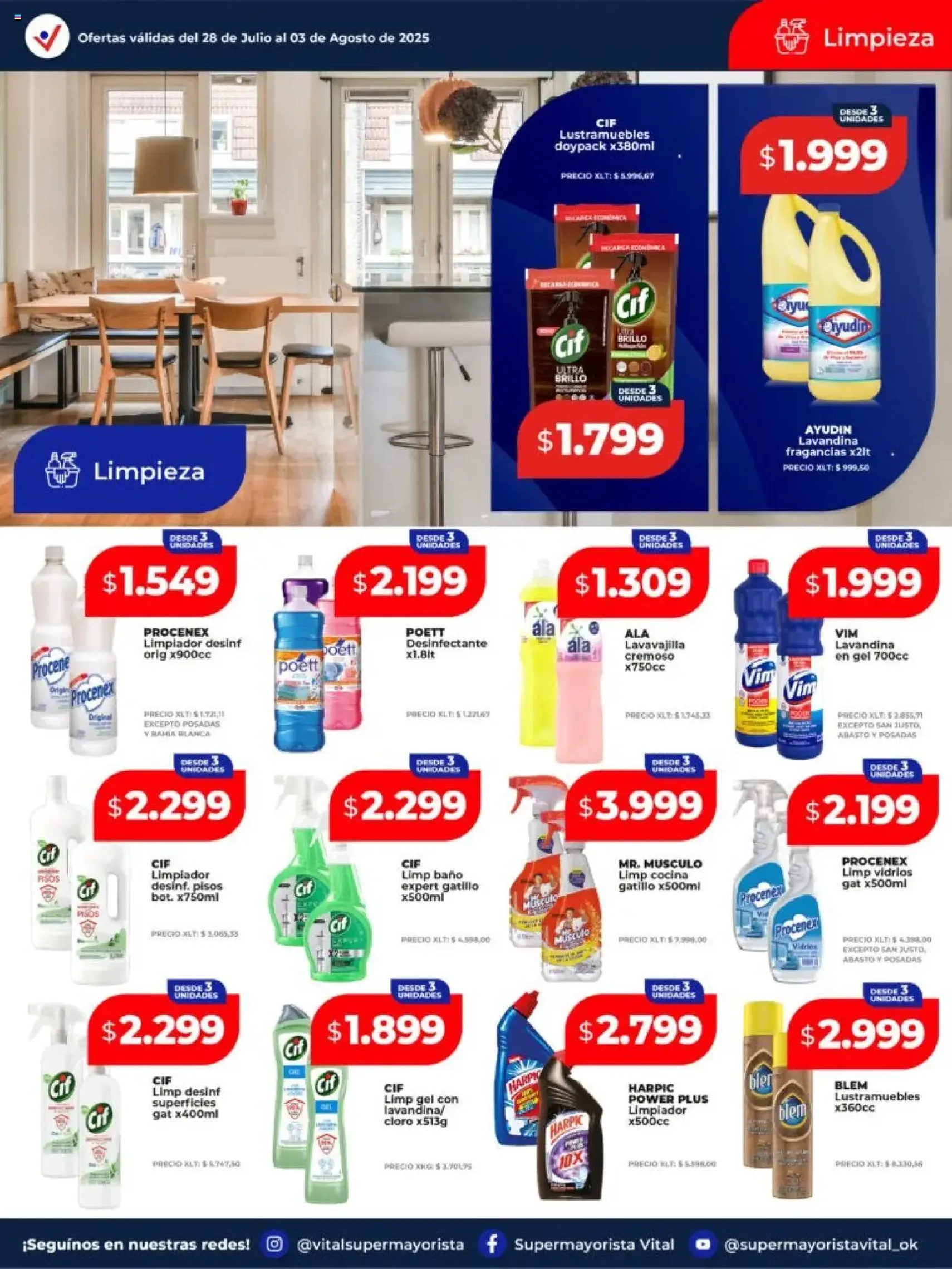 Vital ofertas - folleto válido desde 28/07/2025 página 7 de 24 Vital ofertas - folleto válido desde 28/07/2025 página 7 de 24