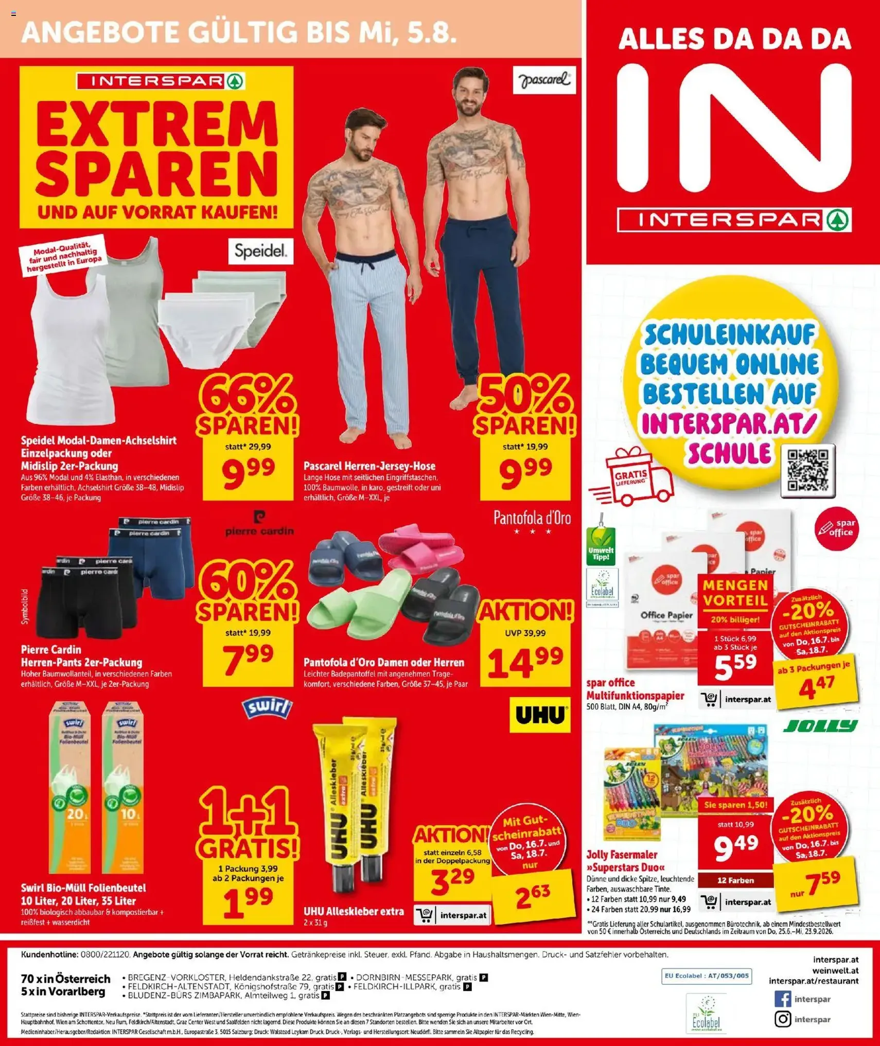 Interspar - Flugblatt - Gültiger Prospekt ab 16.07.2026, Seite 21 von insgesamt 22
