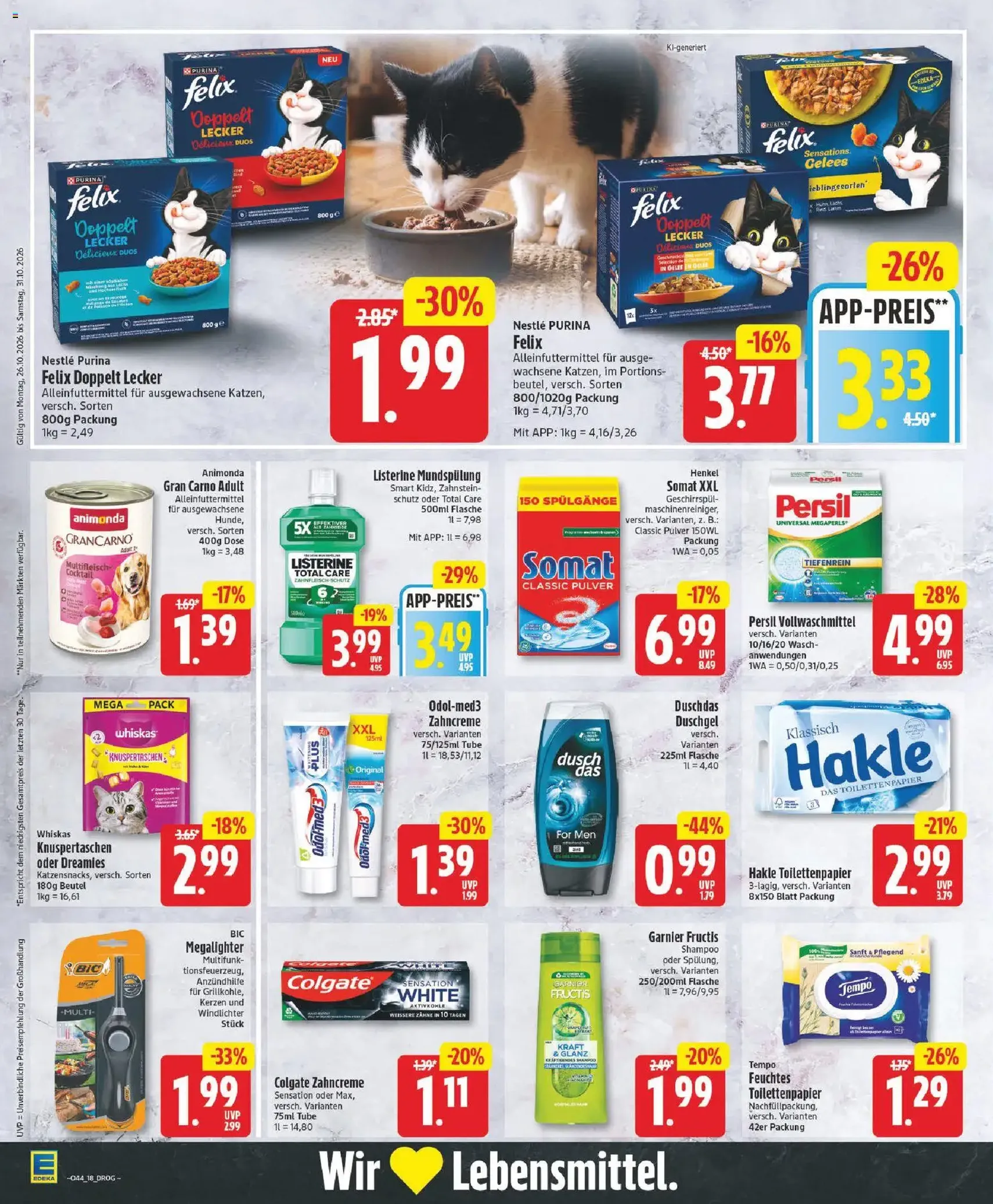 Edeka Prospekt - Gültiger Prospekt ab 26.10.2026, Seite 18 von insgesamt 29