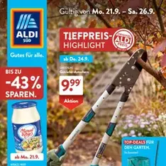 Aldi Süd Prospekt - Prospekt Vorschau gültig ab 21.09.2026