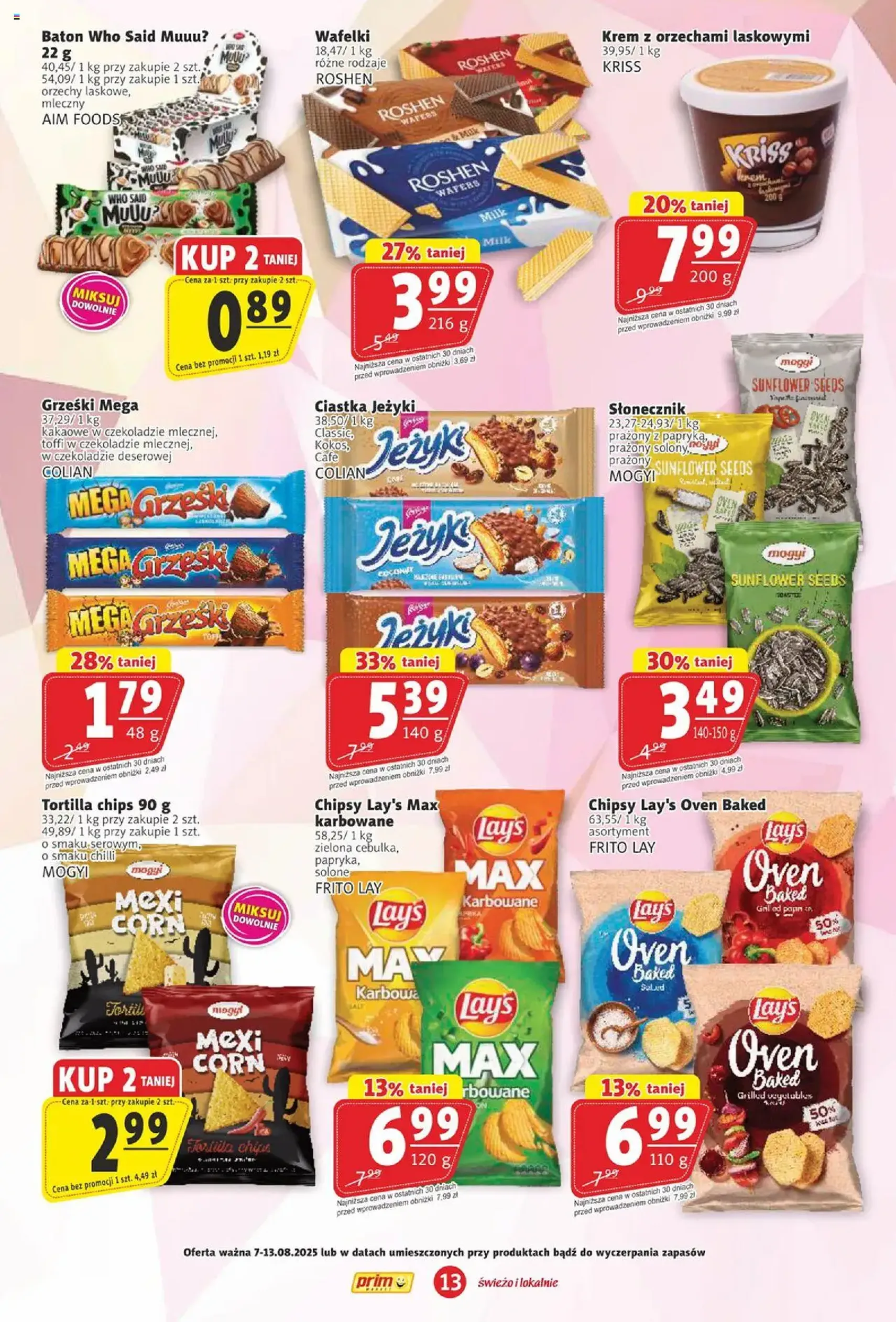 Prim Market Gazetka - ważny gazetka od 07.08.2025 strona 13 z 16 Prim Market Gazetka - ważny gazetka od 07.08.2025 strona 13 z 16