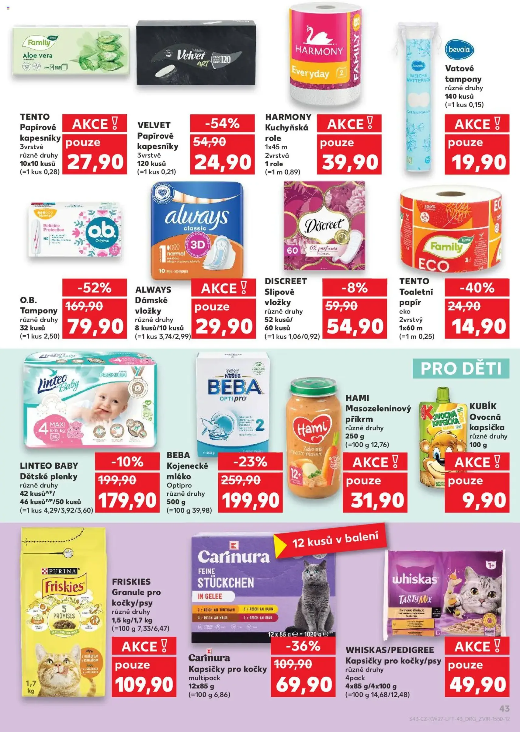 Kaufland leták - platný leták od 01.07.2026 strana 43 z 54