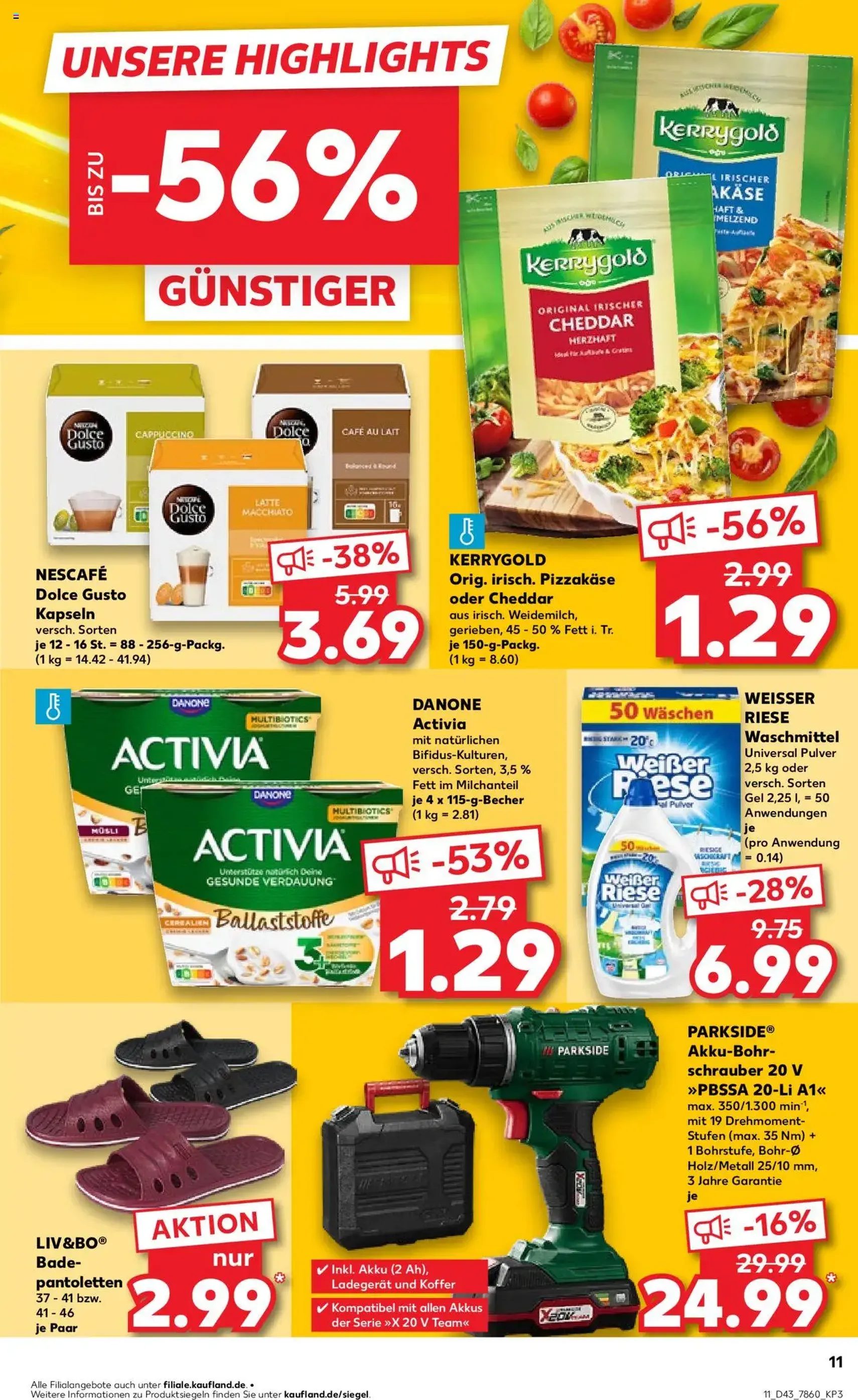 Kaufland Prospekt - Gültiger Prospekt ab 23.10.2025, Seite 11 von insgesamt 61 Kaufland Prospekt - Gültiger Prospekt ab 23.10.2025, Seite 11 von insgesamt 61