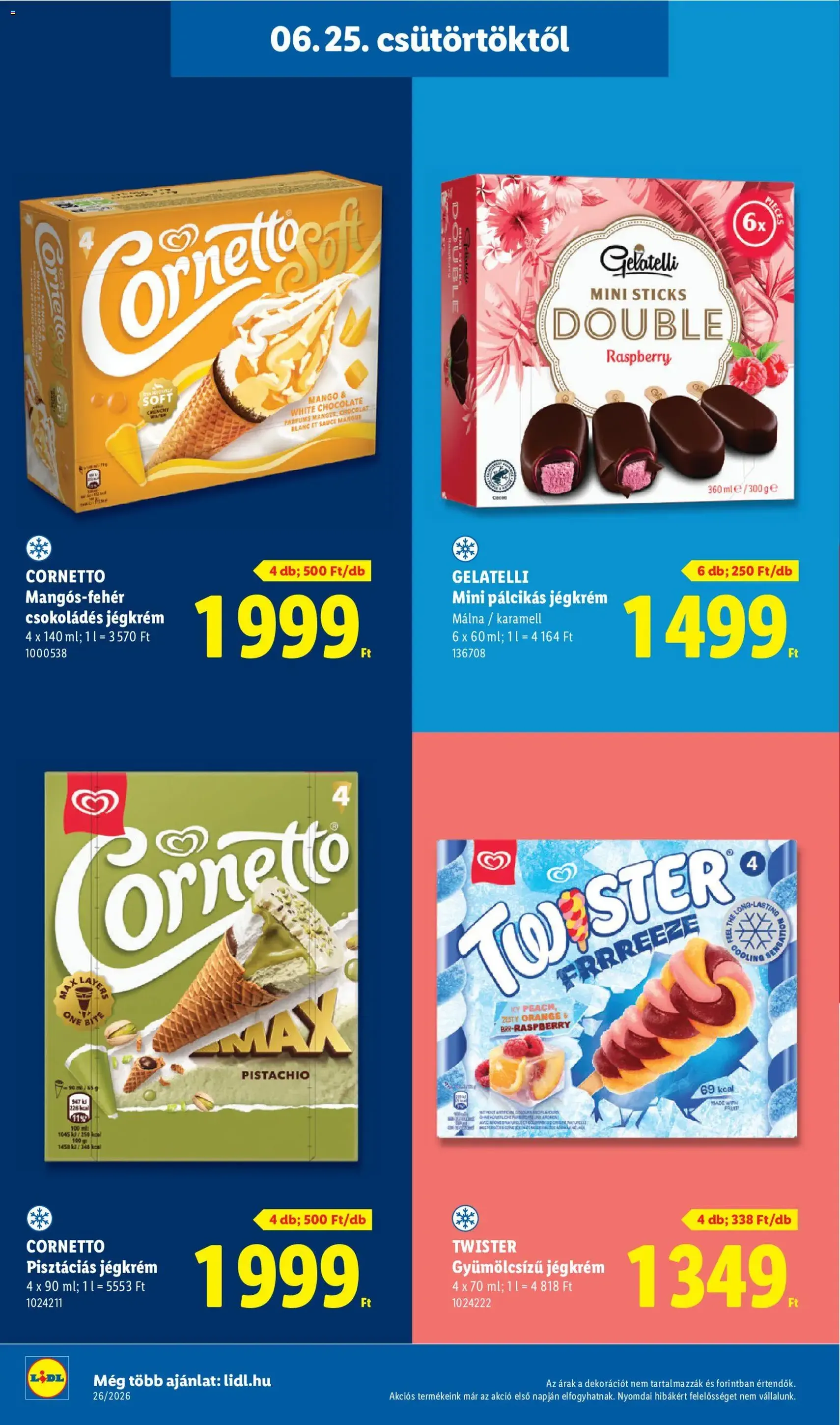 Lidl akciós újság - 2026.06.25. érvényes szórólap 22 oldal 74 oldalból