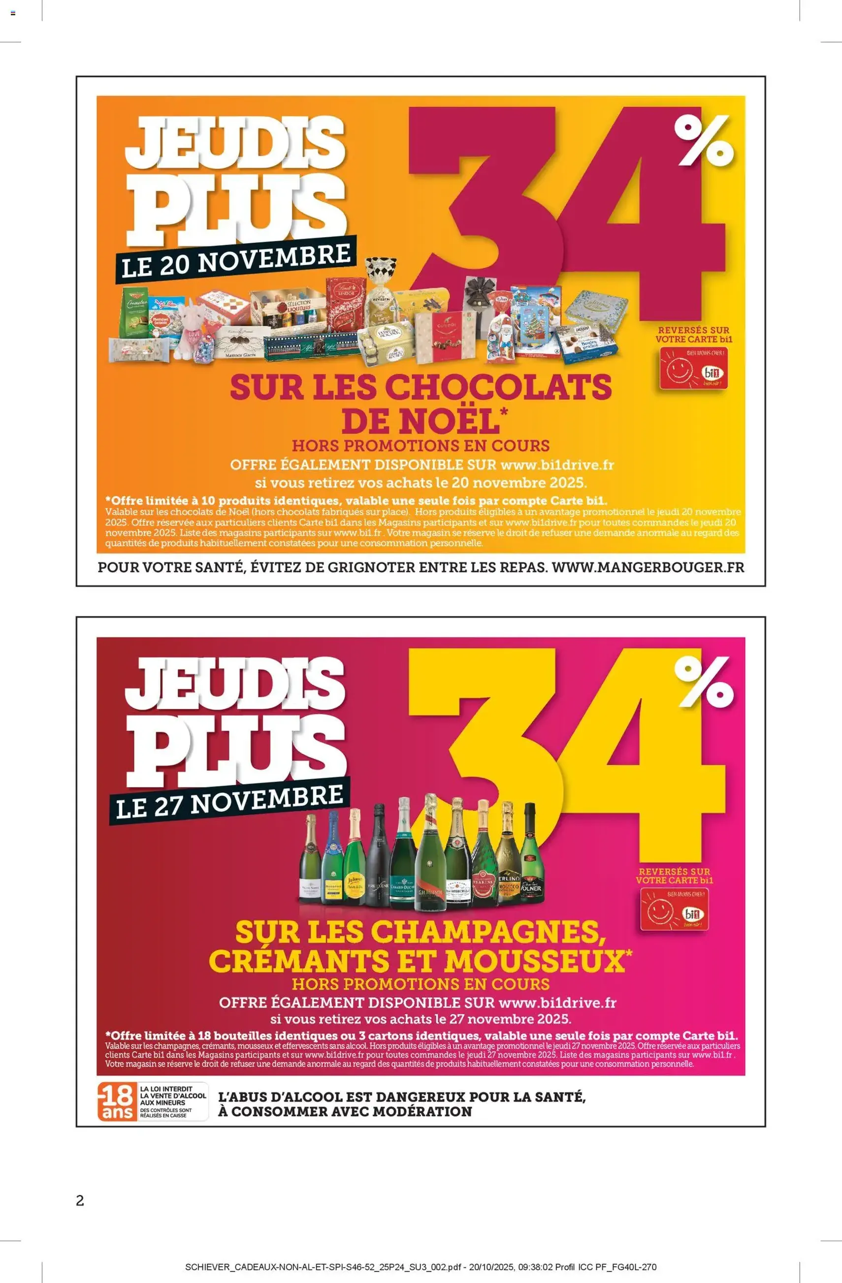Bi1 catalogue - brochure valable à partir du 12/11/2025, page 2 sur 44