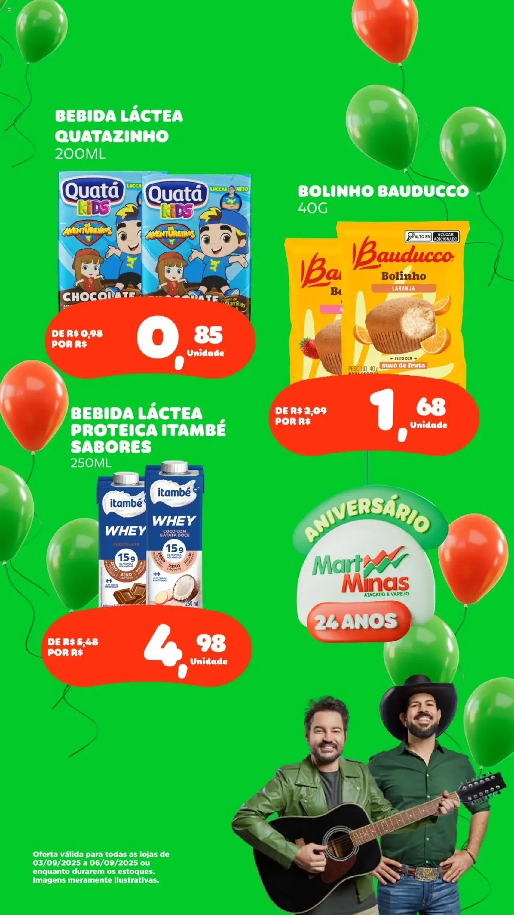 Mart Minas - Ofertas da semana - folheto válido a partir de 03/09/2025 página 1 de 6 Mart Minas - Ofertas da semana - folheto válido a partir de 03/09/2025 página 1 de 6