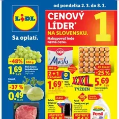 Lidl leták - náhľad letáku platný od 02.03.2026