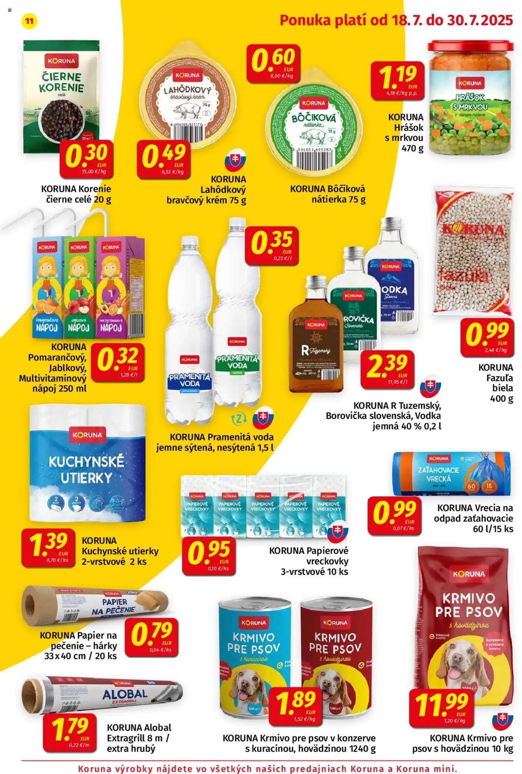 Koruna leták - platný leták od 18.07.2025 strana 11 z 24