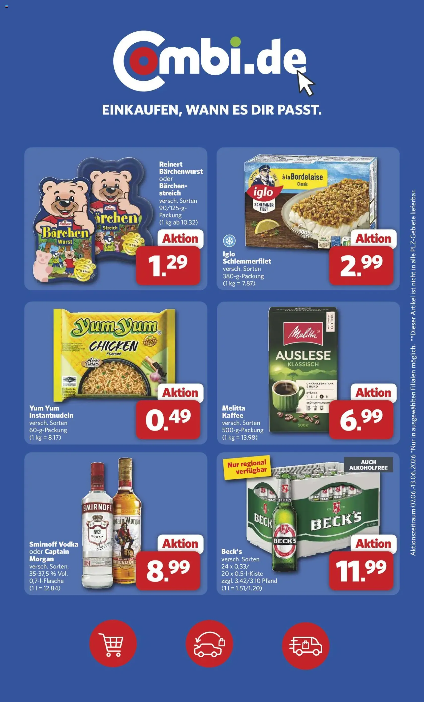 Combi Prospekt - Gültiger Prospekt ab 08.06.2026, Seite 34 von insgesamt 36