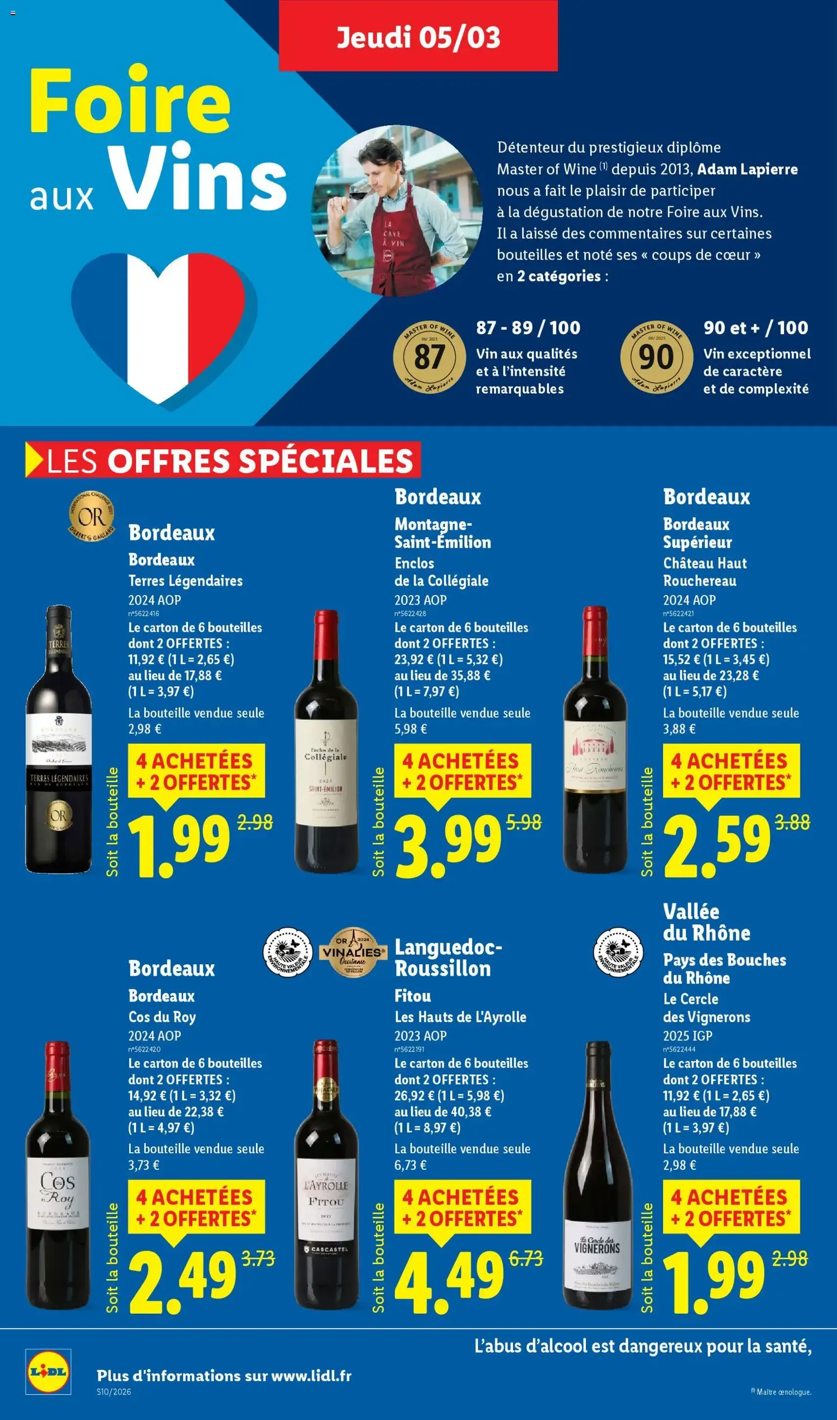 LIDL catalogue semaine 10 - brochure valable à partir du 05/03/2026, page 16 sur 79