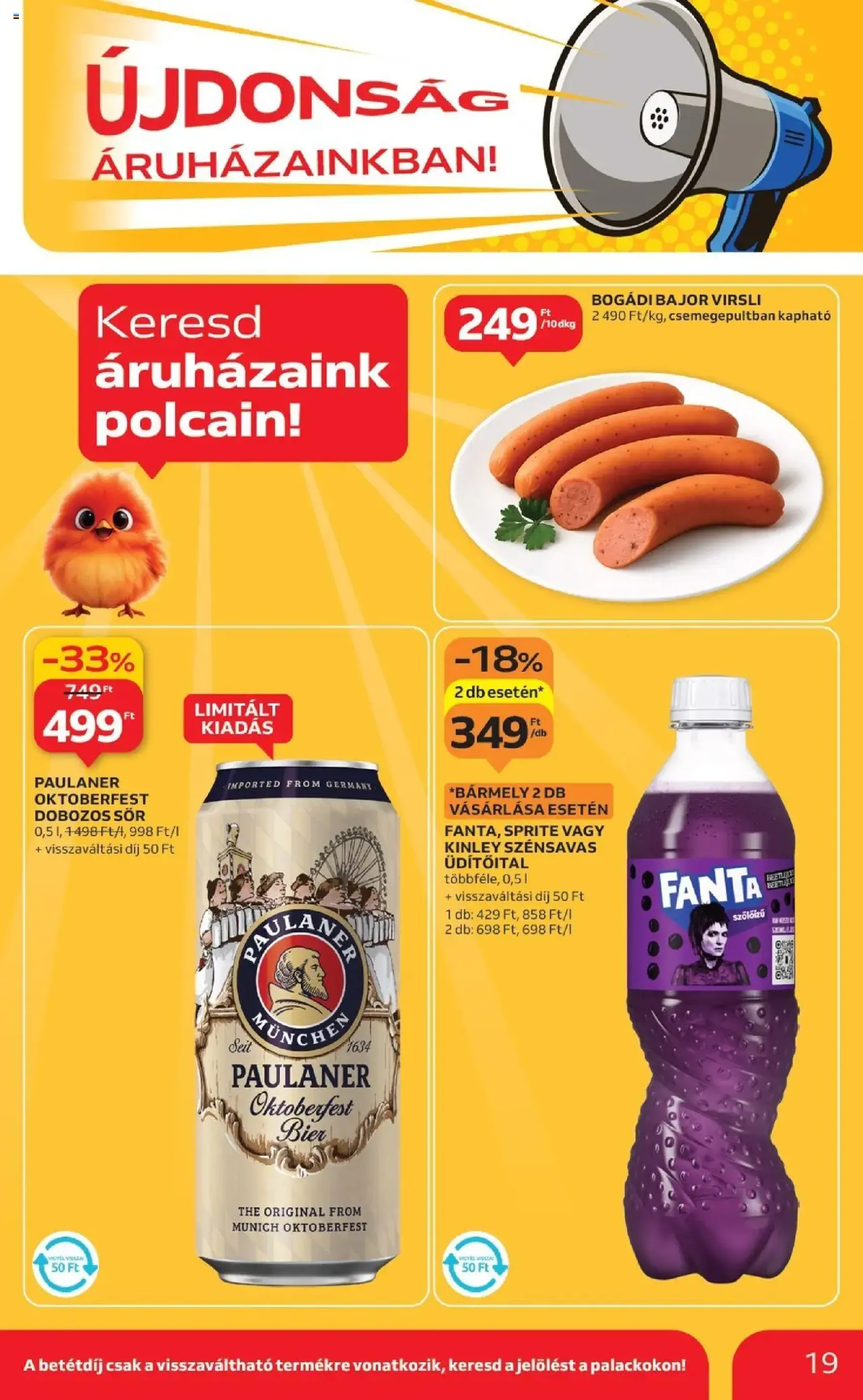 Auchan Akciós újság - 2025.09.25. érvényes szórólap 19 oldal 48 oldalból
