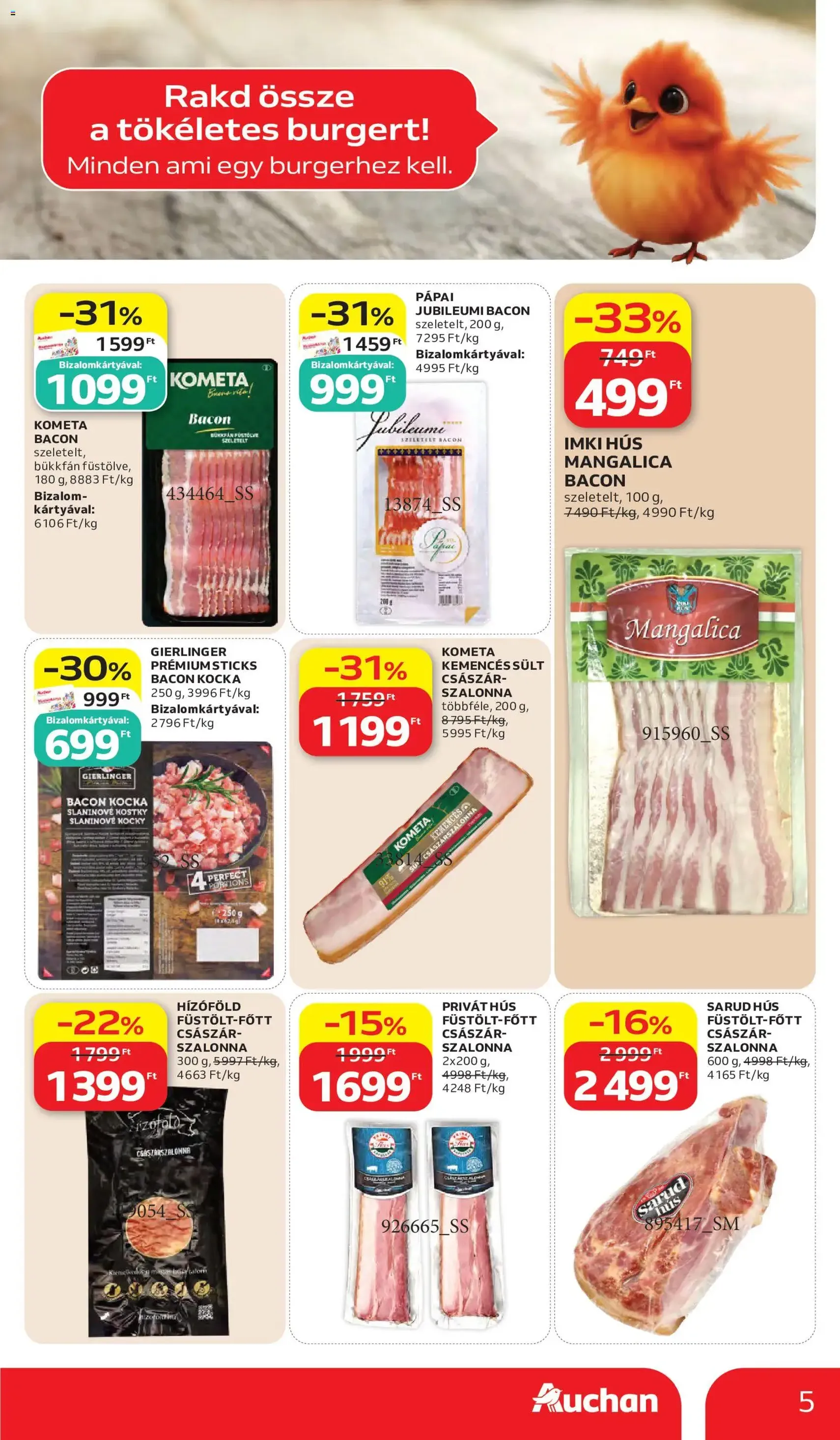 Auchan akciós újság - 2026.05.28. érvényes szórólap 5 oldal 58 oldalból