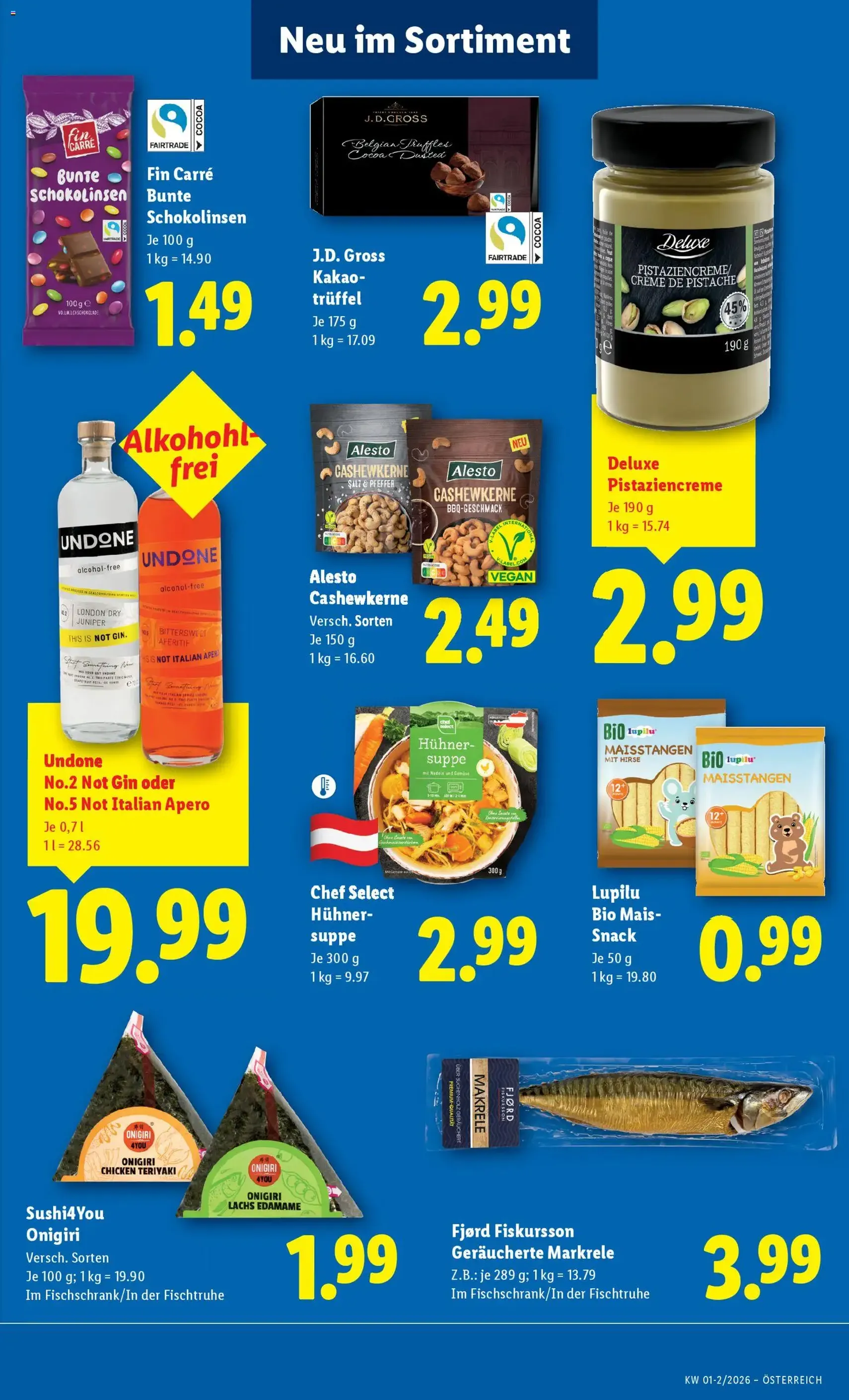 Lidl Flugblatt - Gültiger Prospekt ab 02.01.2026, Seite 3 von insgesamt 45