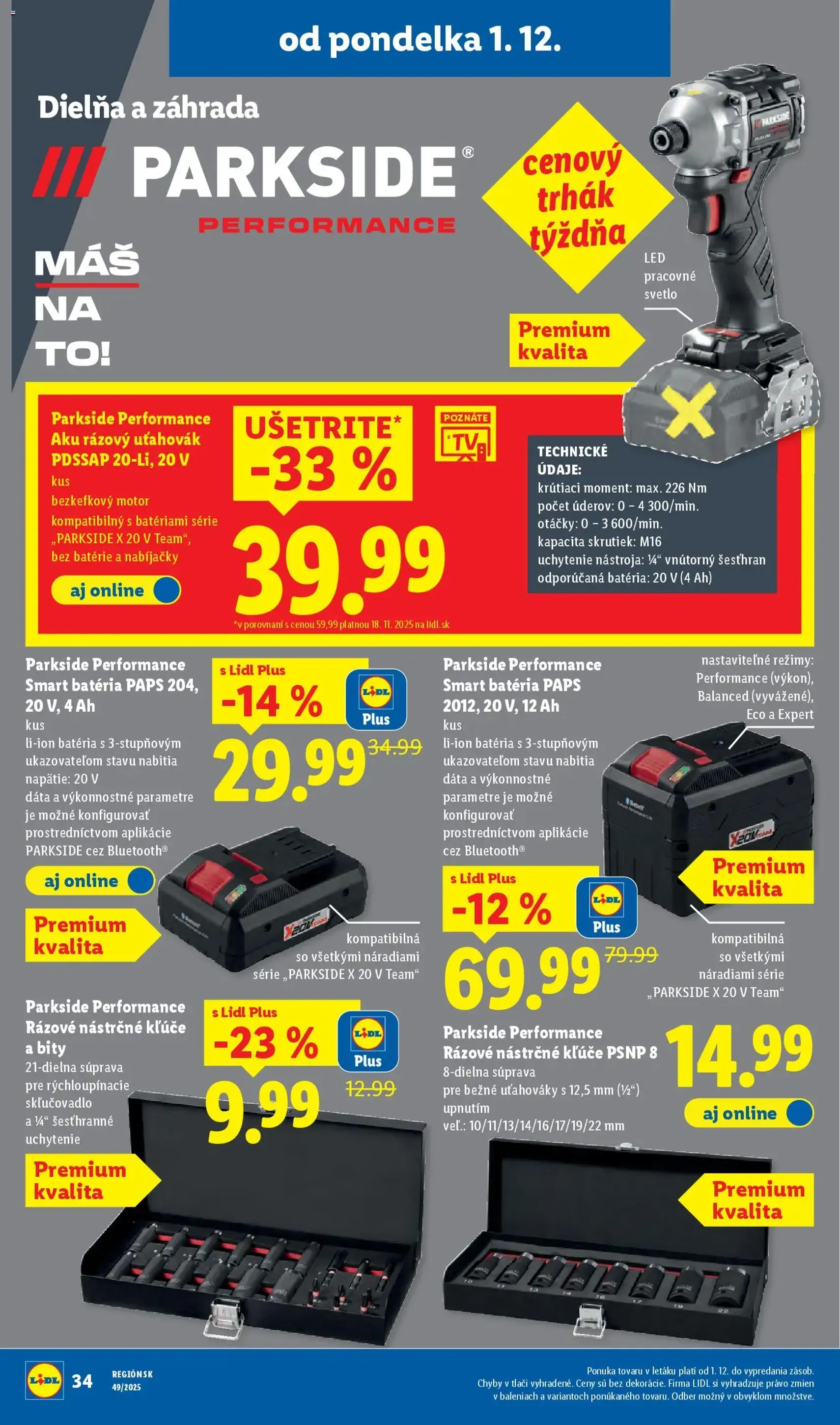 Lidl leták - platný leták od 01.12.2025 strana 46 z 100