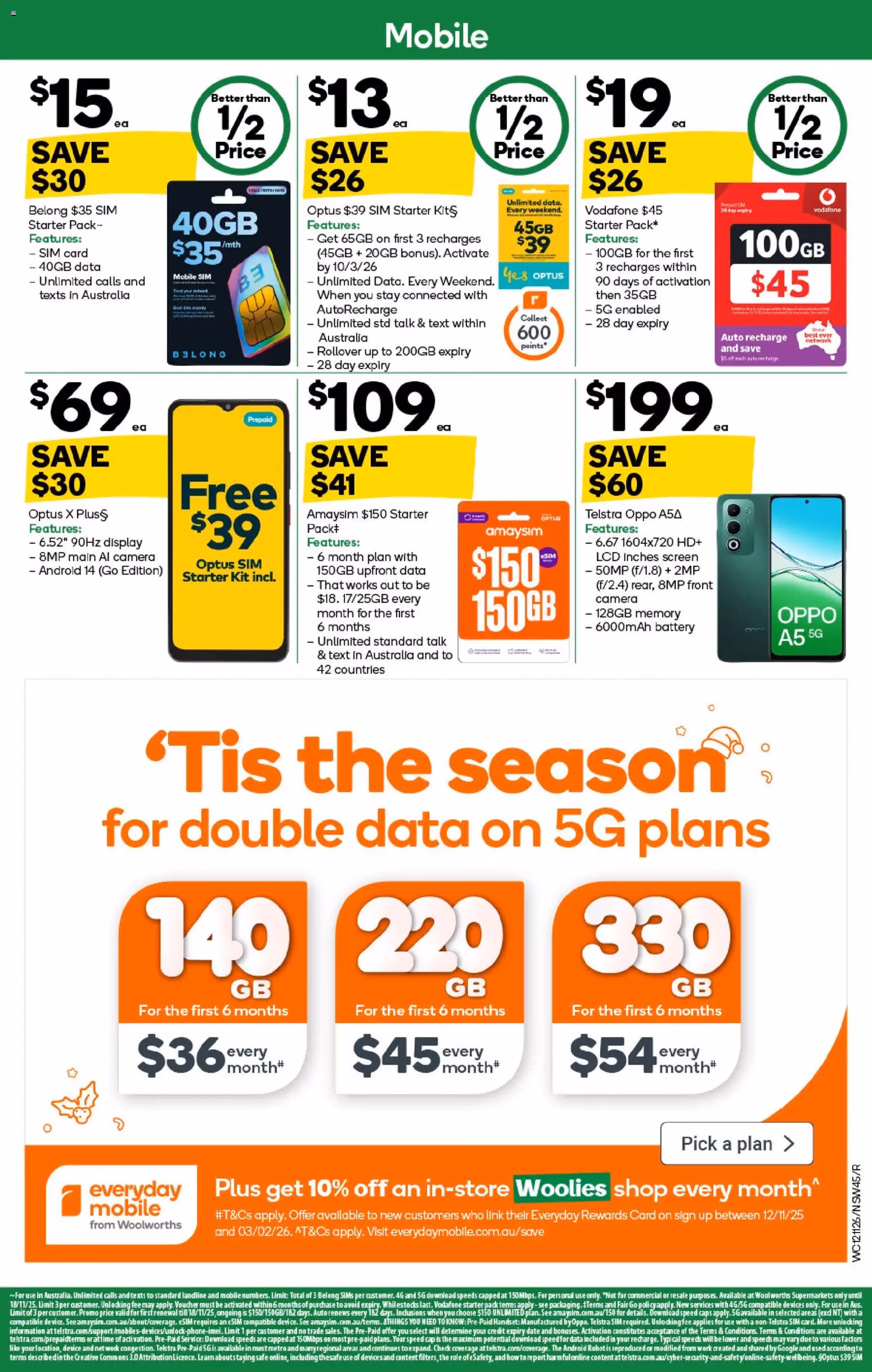 Woolworths Black Friday - valid flyer from 12/11/2025, page 45 of 52