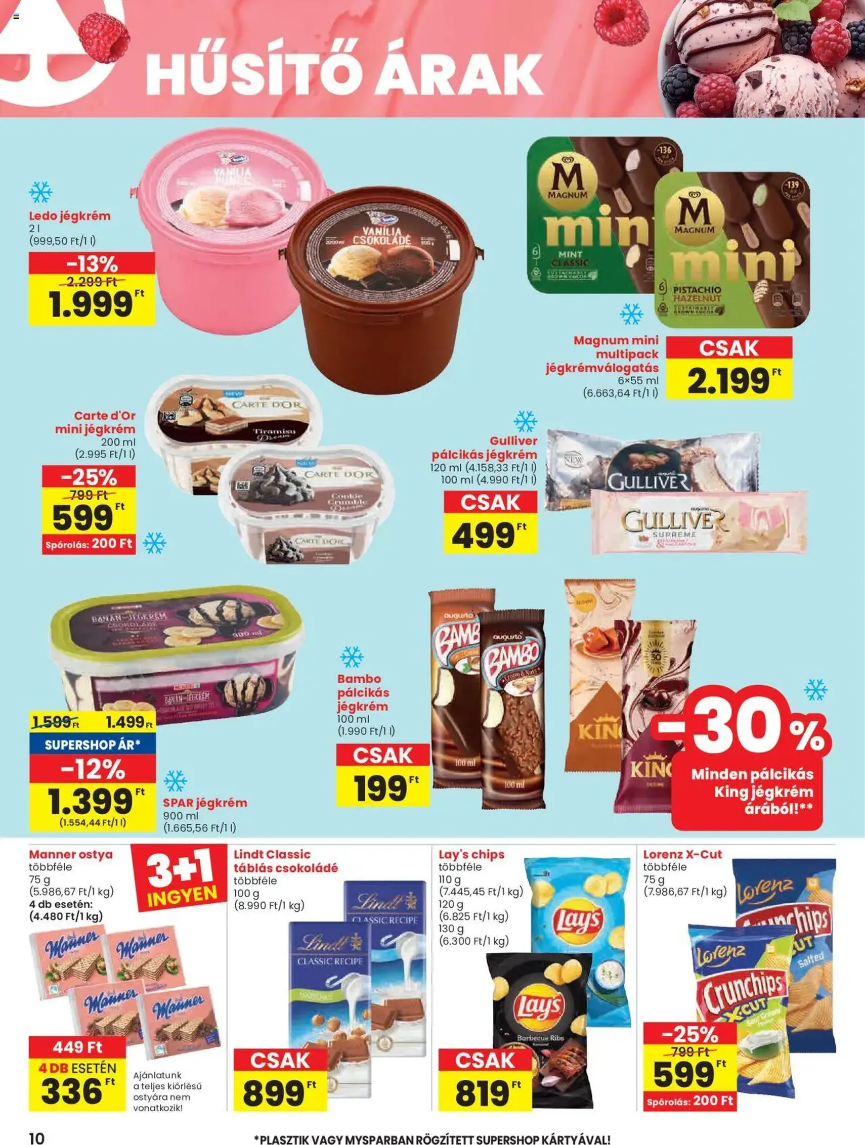 Spar Akciós újság - 2025.07.31. érvényes szórólap 10 oldal 20 oldalból Spar Akciós újság - 2025.07.31. érvényes szórólap 10 oldal 20 oldalból