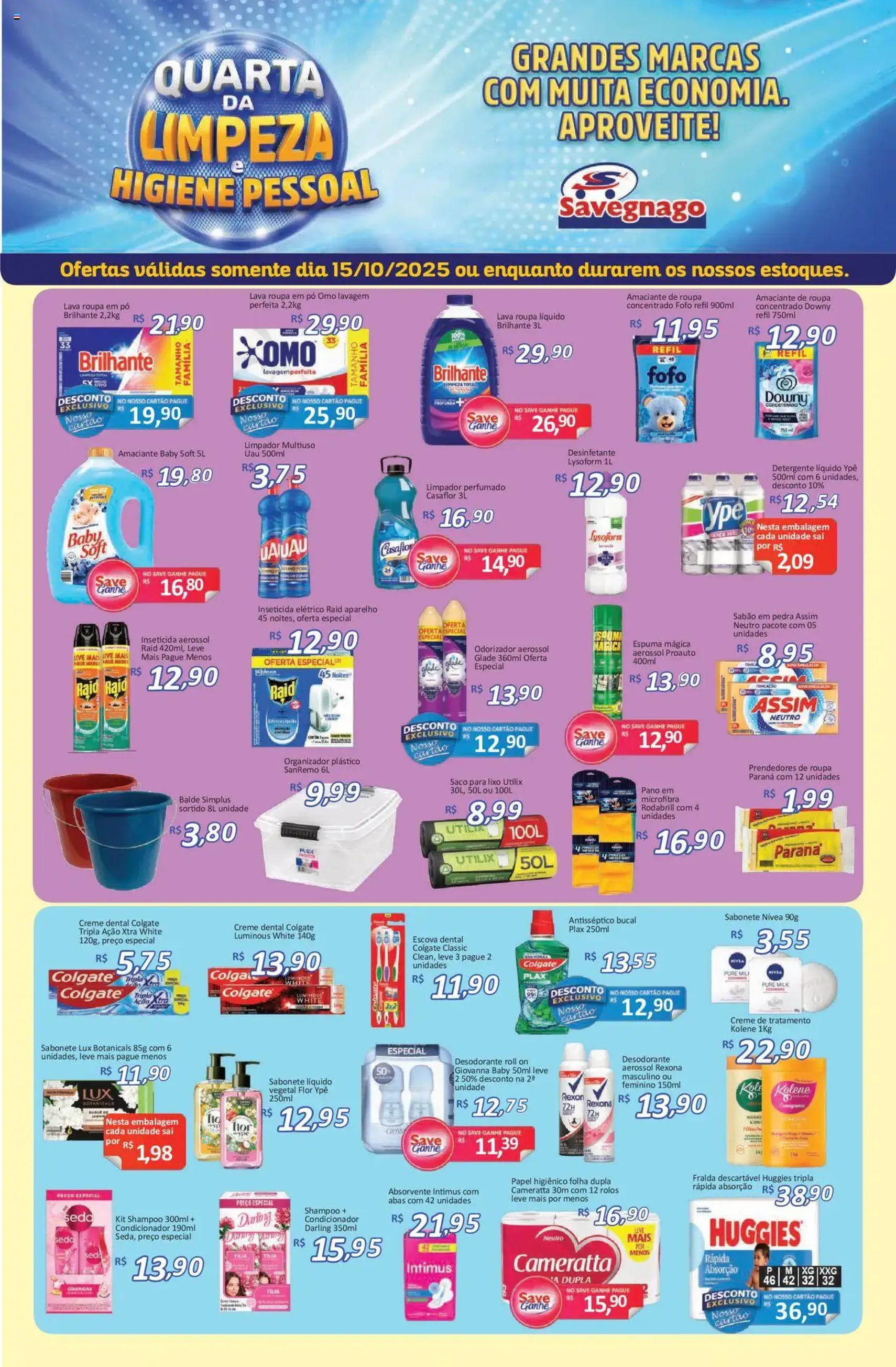 Savegnago - Ofertas da semana - folheto válido a partir de 15/10/2025 página 1 de 2
