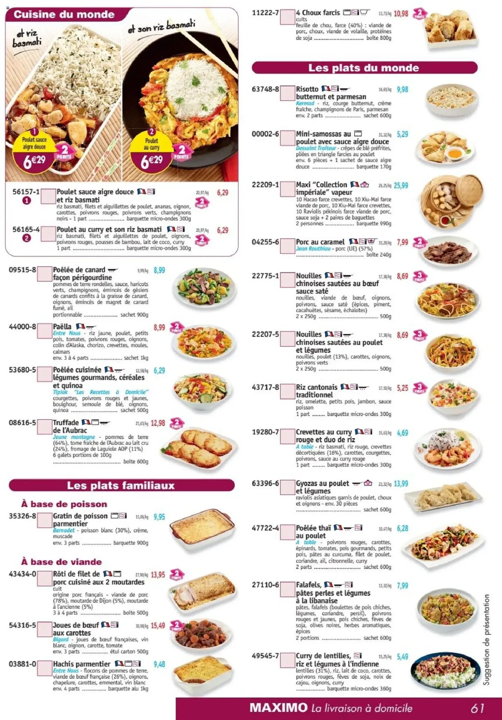 Maximo catalogue - brochure valable à partir du 27/10/2025, page 61 sur 72 Maximo catalogue - brochure valable à partir du 27/10/2025, page 61 sur 72