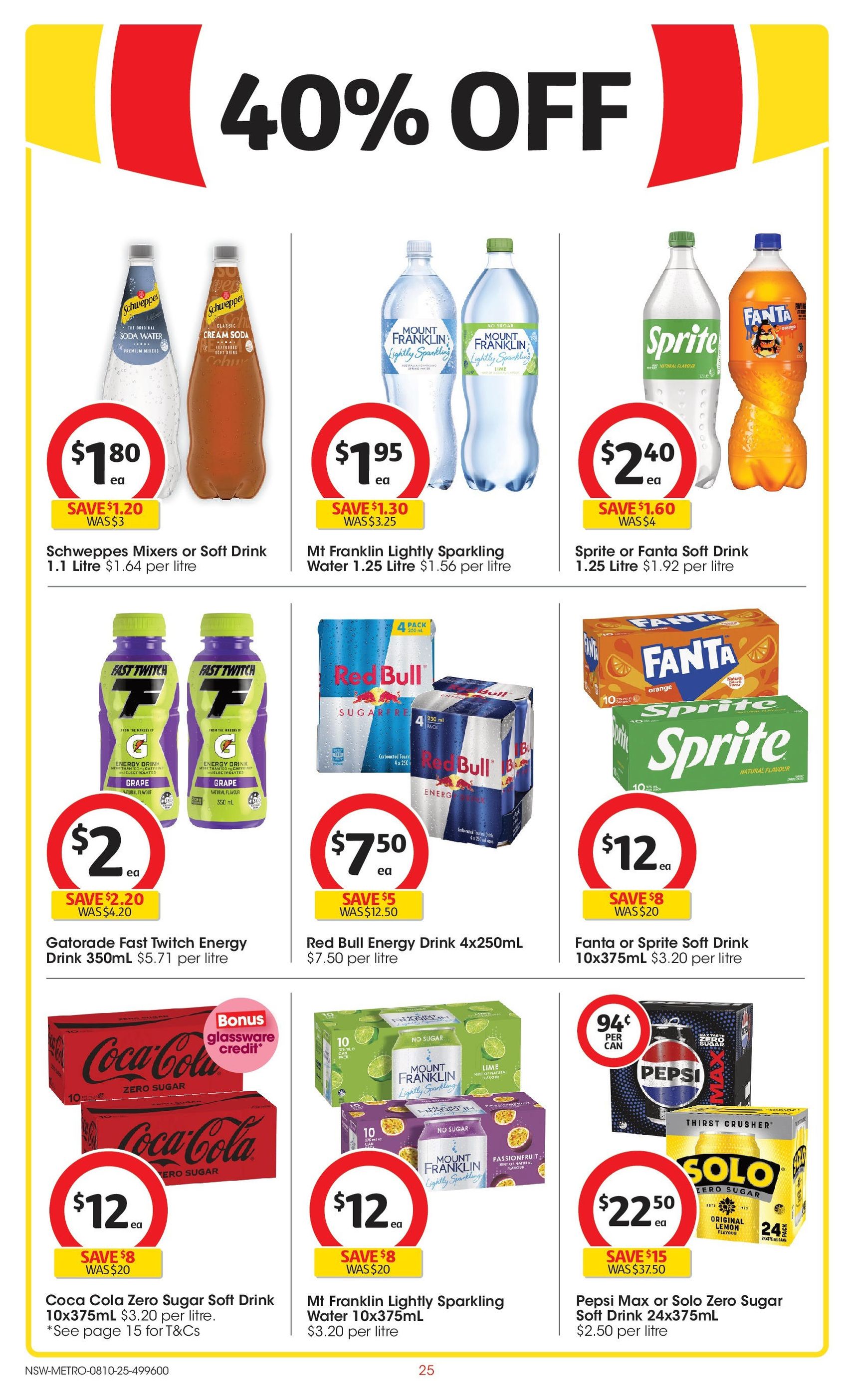 Coles Catalogue NSW - valid flyer from 08/10/2025, page 25 of 49