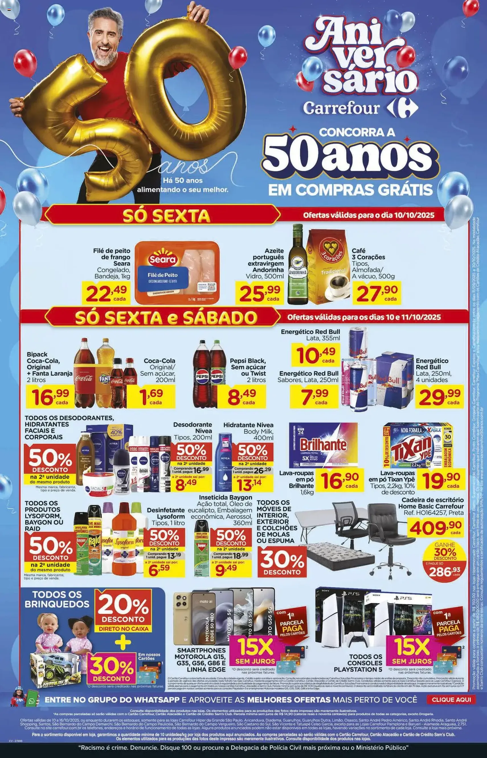 Carrefour - Ofertas da semana - folheto válido a partir de 10/10/2025 página 1 de 23 Carrefour - Ofertas da semana - folheto válido a partir de 10/10/2025 página 1 de 23