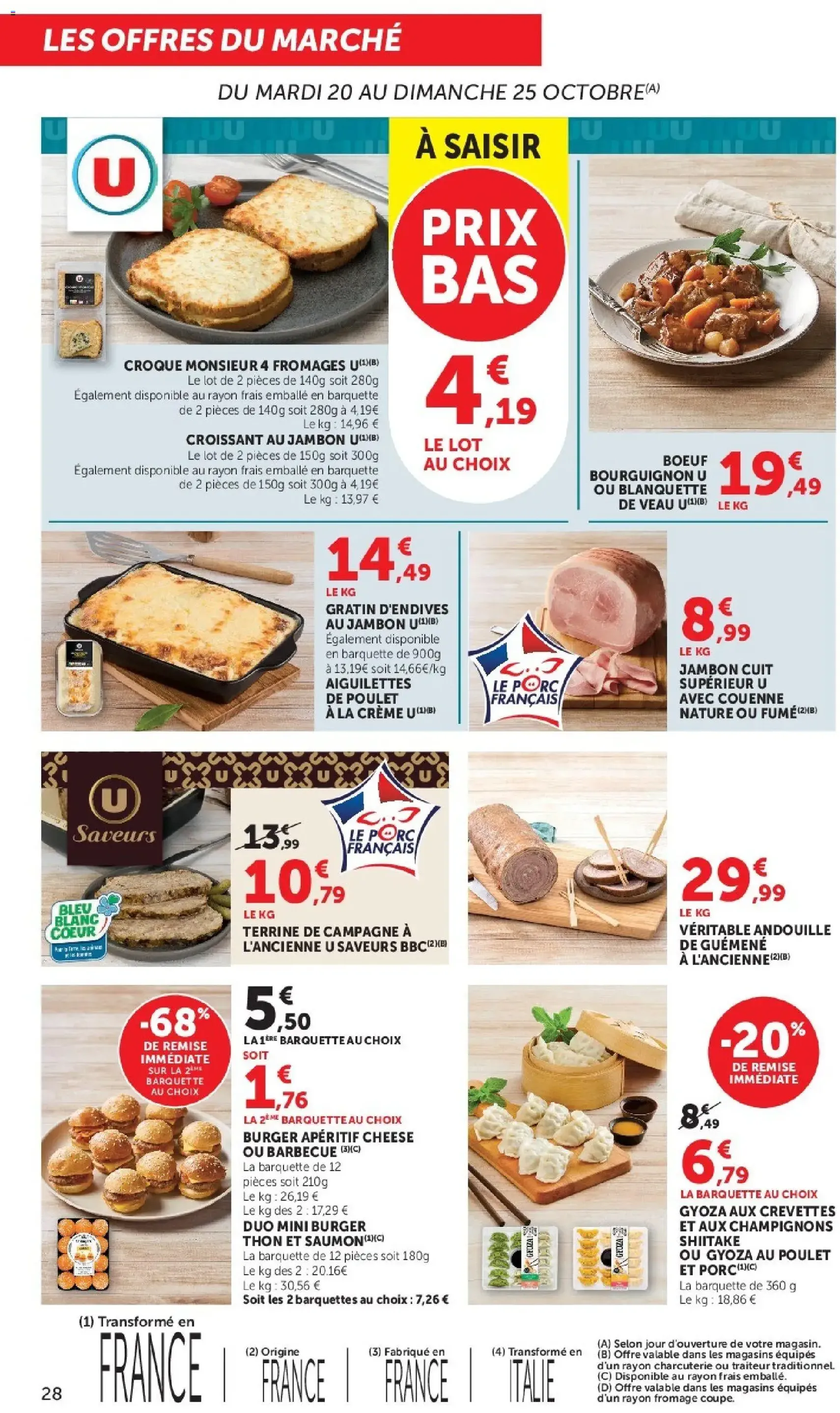 Super U catalogue - brochure valable à partir du 20/10/2026, page 28 sur 40