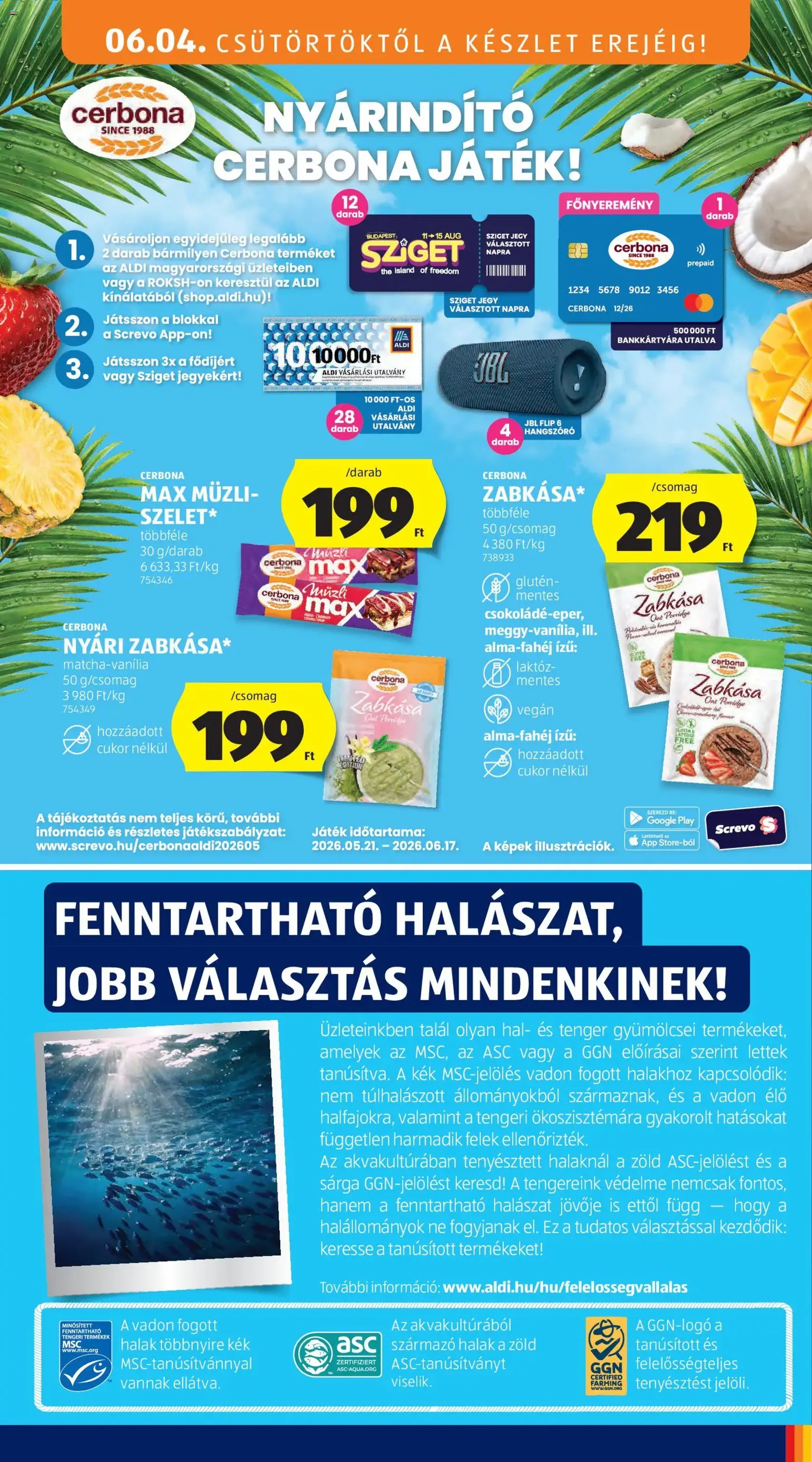 Aldi akciós újság - 2026.06.04. érvényes szórólap 17 oldal 35 oldalból