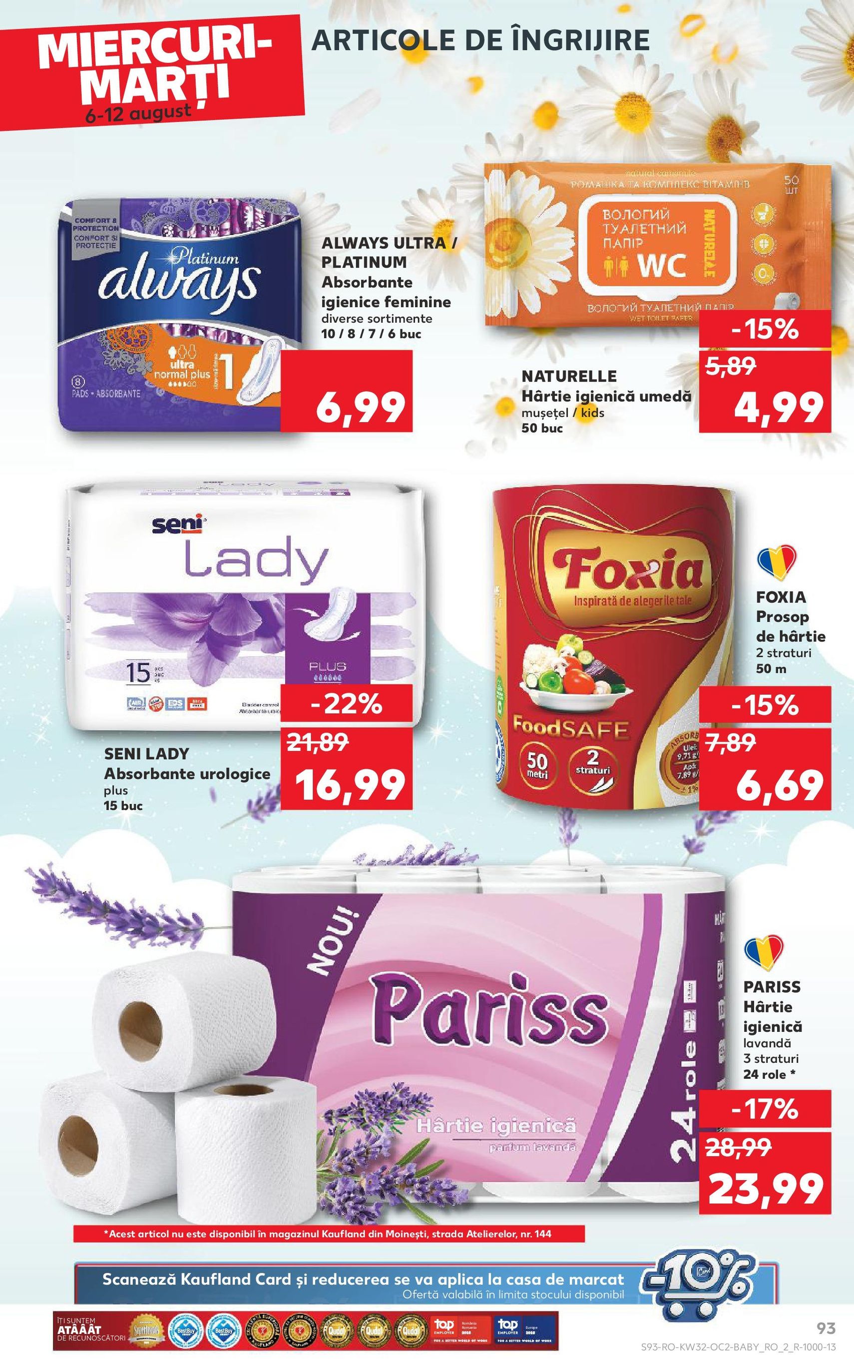 Catalog Kaufland - București - cataloage valabile începând cu 06.08.2025 pagina 93 din 98 Catalog Kaufland - București - cataloage valabile începând cu 06.08.2025 pagina 93 din 98