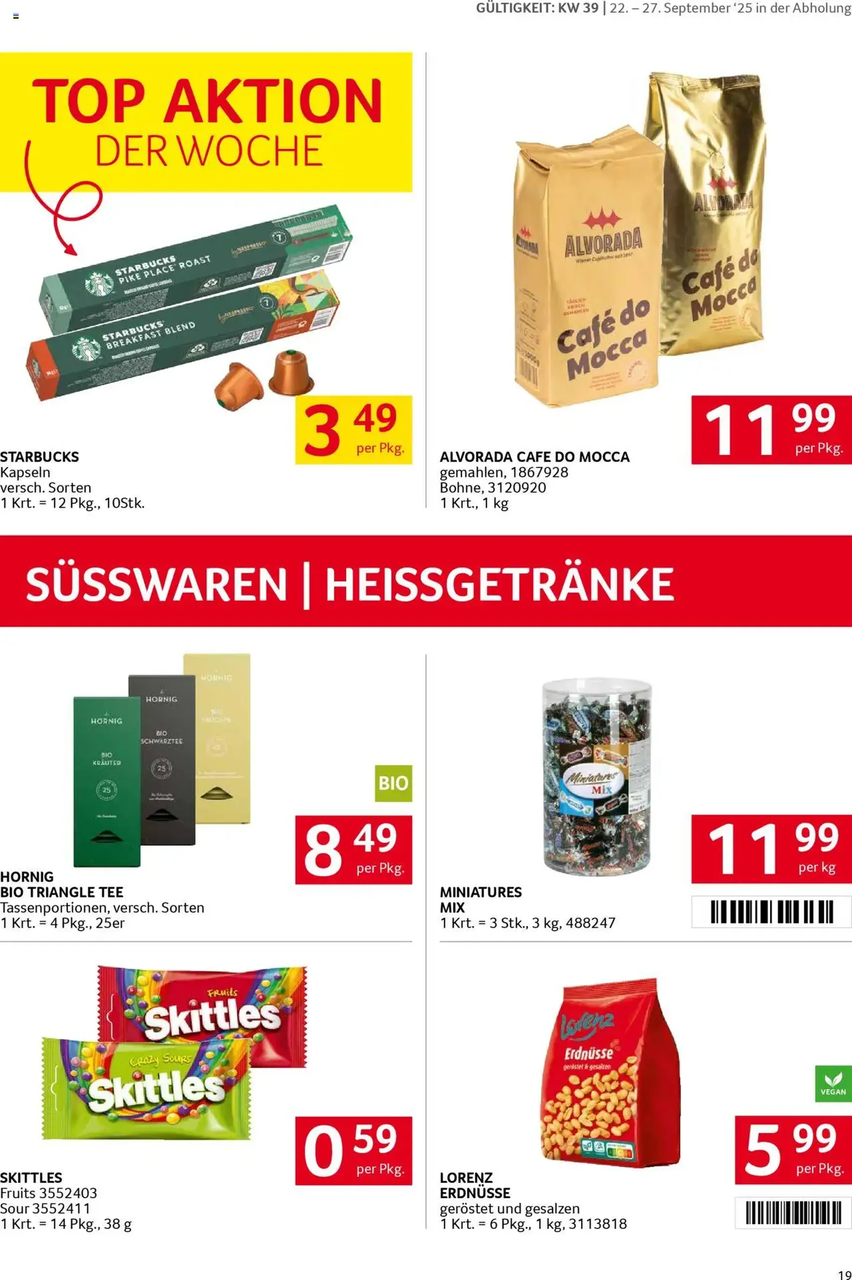Transgourmet Flugblatt - Gültiger Prospekt ab 22.09.2025, Seite 17 von insgesamt 30 Transgourmet Flugblatt - Gültiger Prospekt ab 22.09.2025, Seite 17 von insgesamt 30