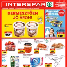 Interspar Akciós újság - szórólap előnézete érvényes 2025.08.21. -tól