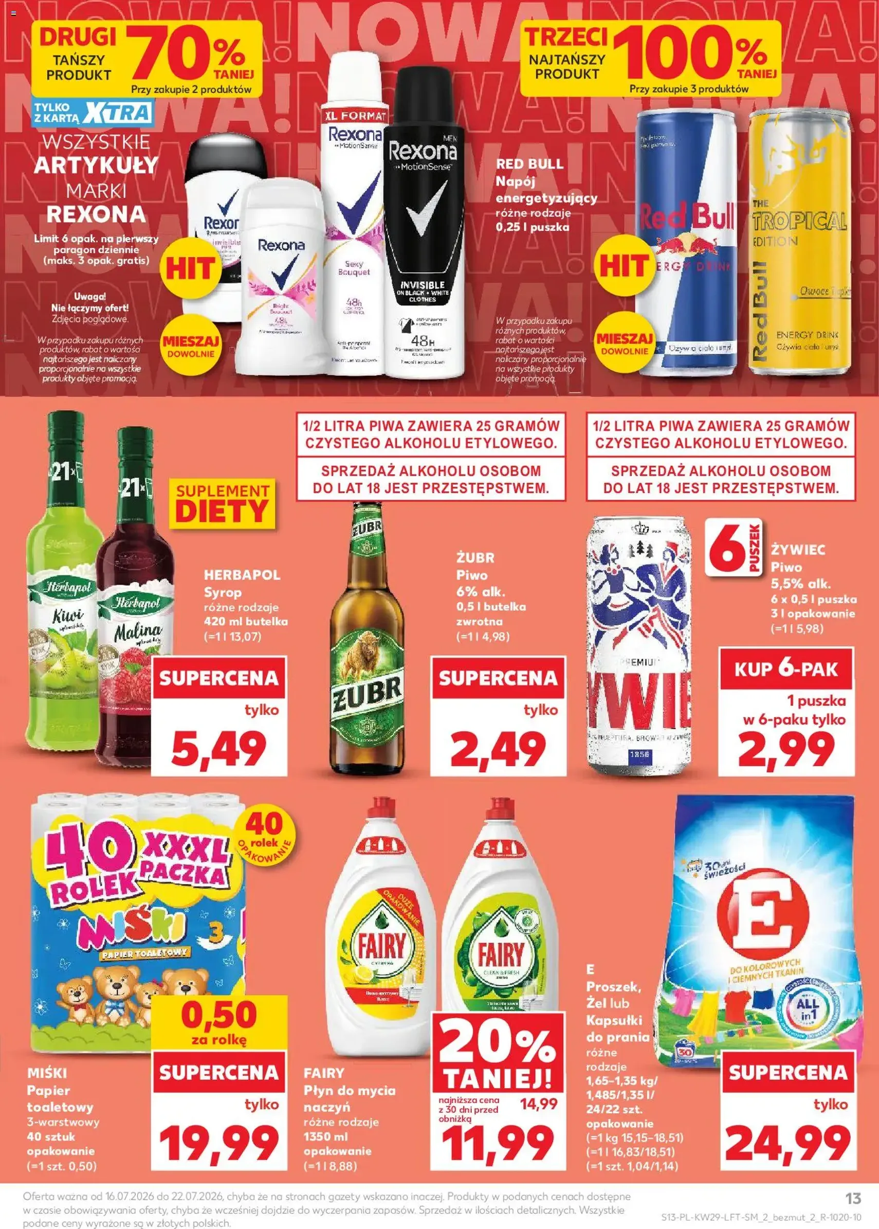 Kaufland gazetka - ważny gazetka od 16.07.2026 strona 13 z 70