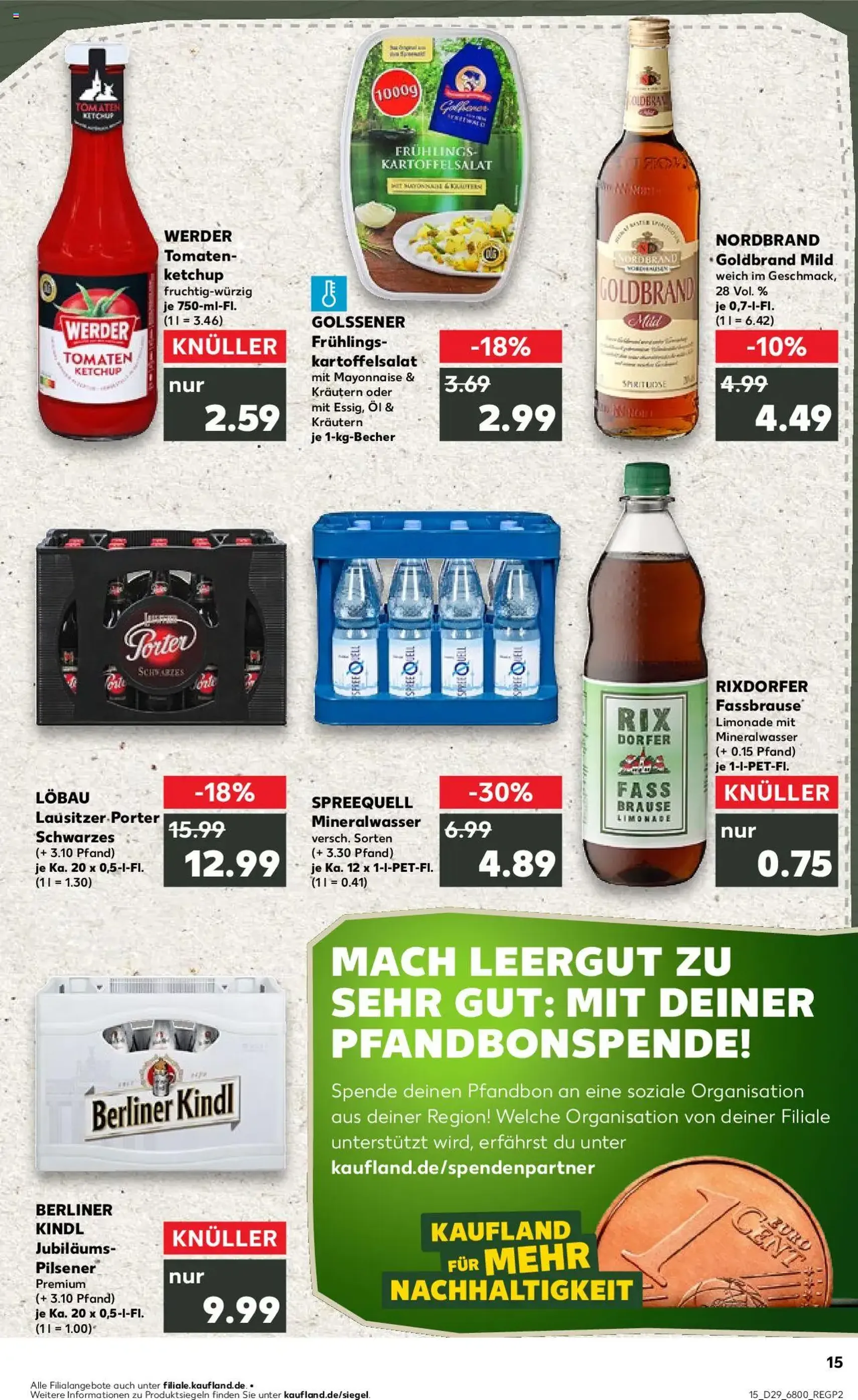 Kaufland Prospekt - Gültiger Prospekt ab 17.07.2025, Seite 15 von insgesamt 54 Kaufland Prospekt - Gültiger Prospekt ab 17.07.2025, Seite 15 von insgesamt 54