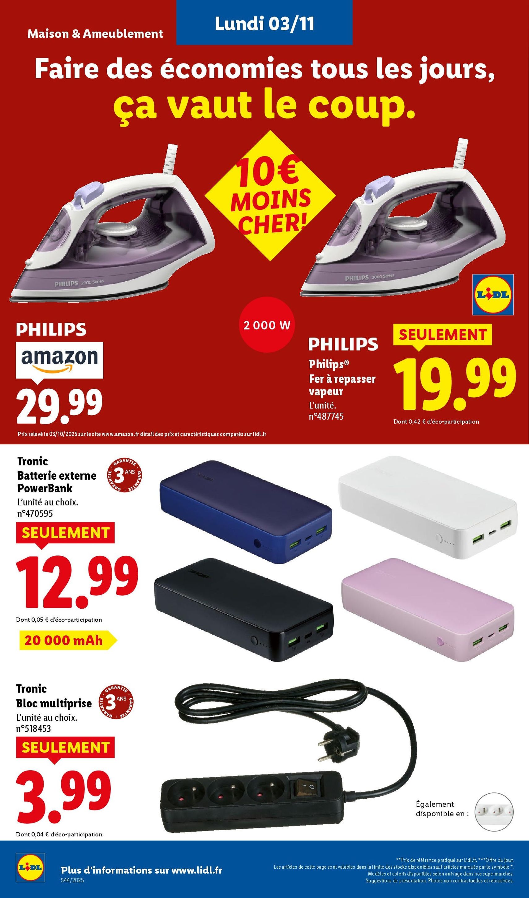 LIDL catalogue semaine 44 - brochure valable à partir du 30/10/2025, page 55 sur 82
