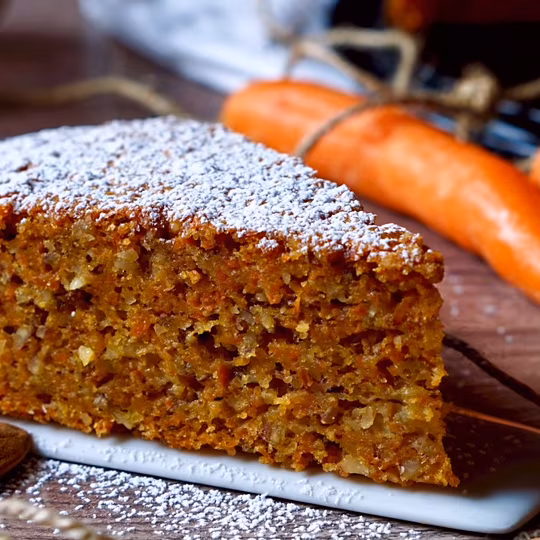 Anteprima ricetta Torta di Carote Light