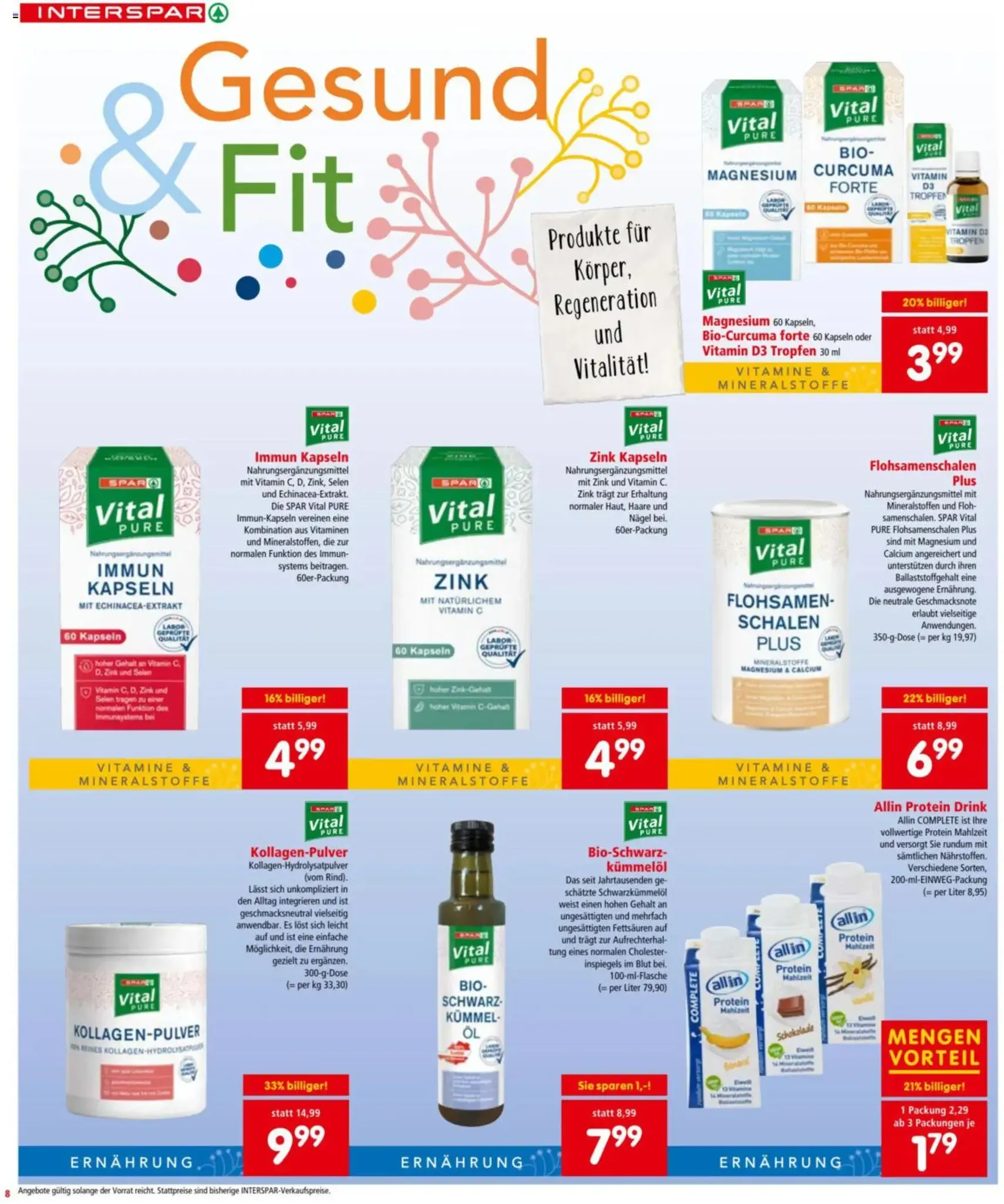 Interspar Flugblatt - Gültiger Prospekt ab 30.10.2025, Seite 8 von insgesamt 16