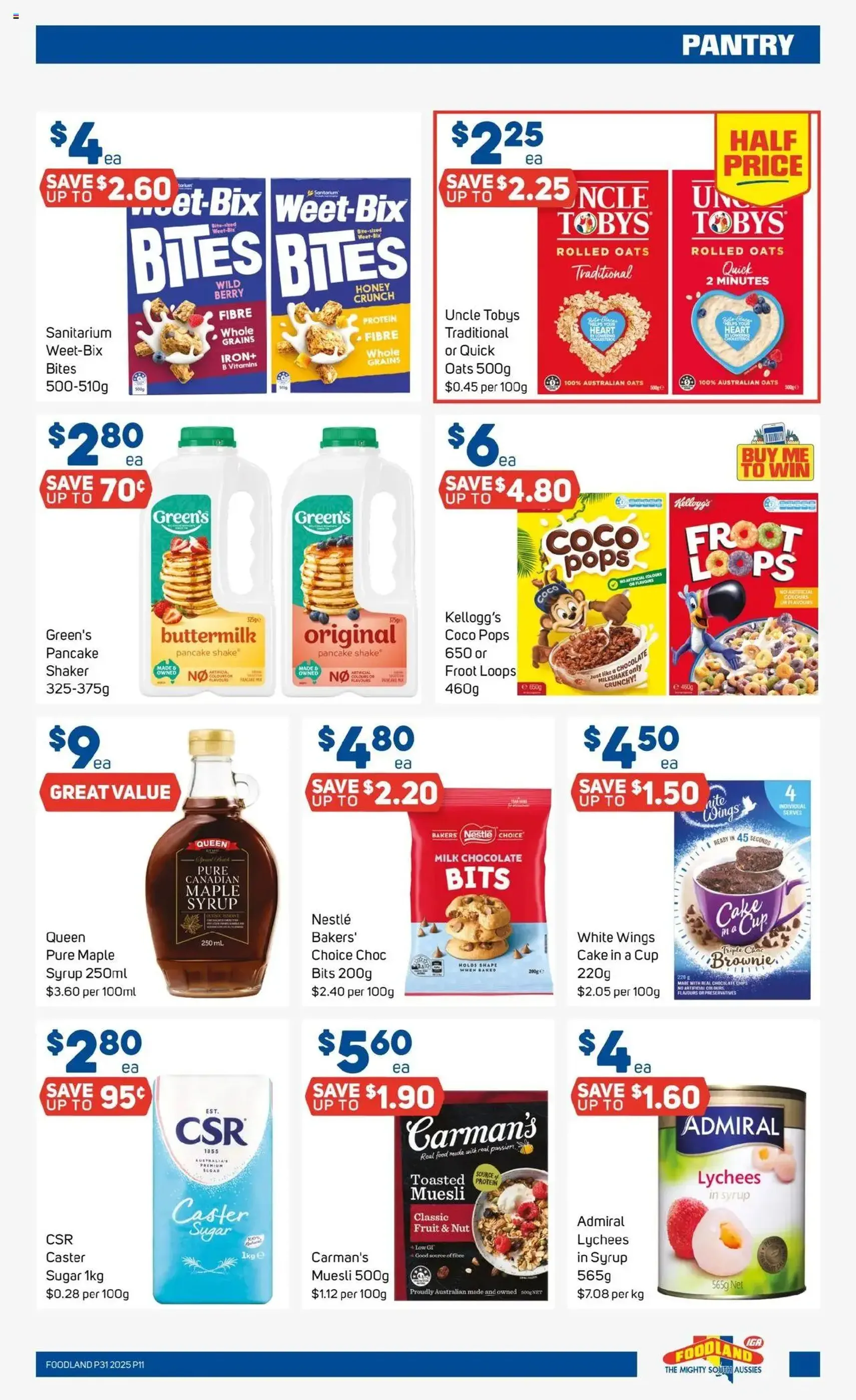 Foodland Catalogue - valid flyer from 30/07/2025, page 11 of 30