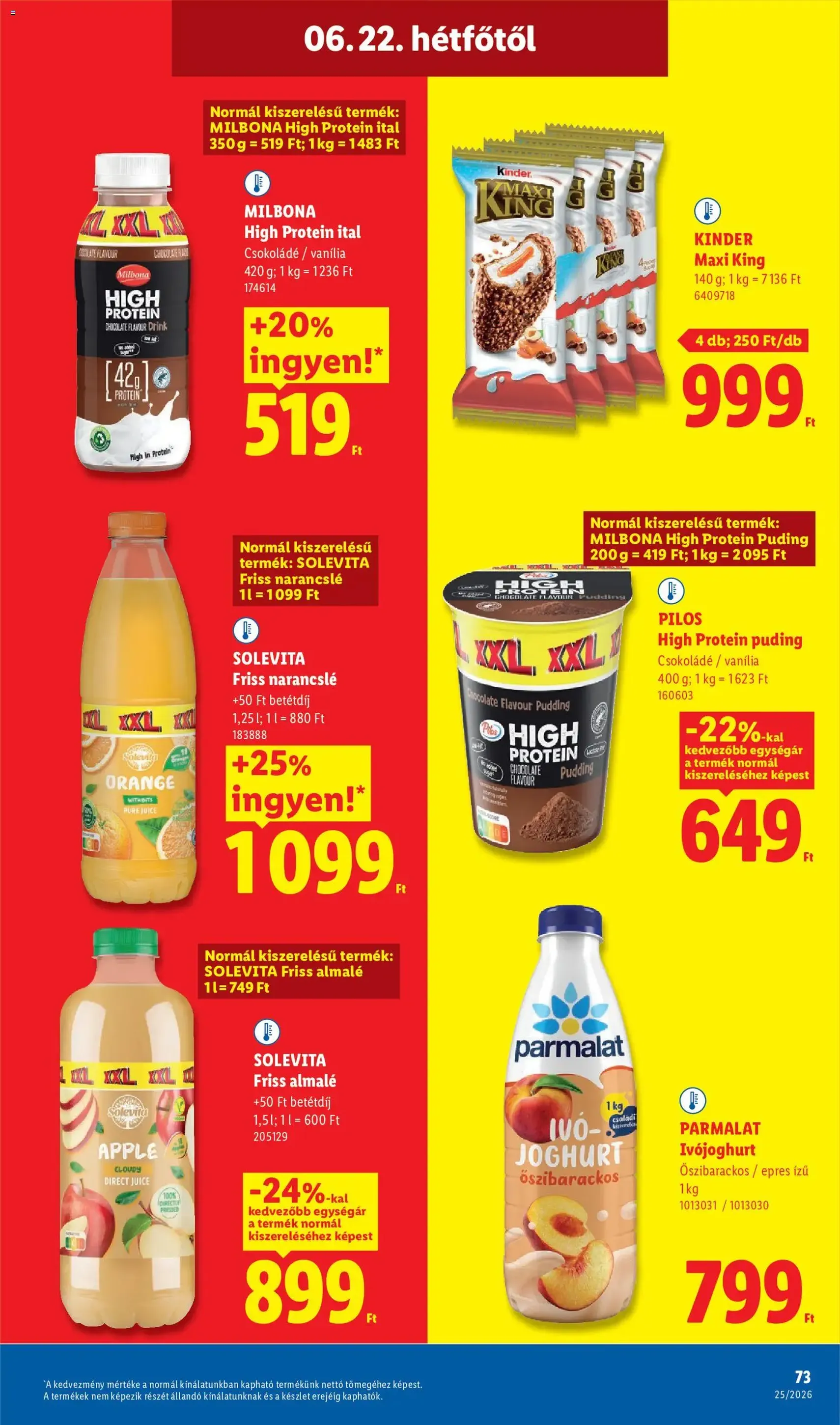 Lidl akciós újság - 2026.06.18. érvényes szórólap 73 oldal 78 oldalból