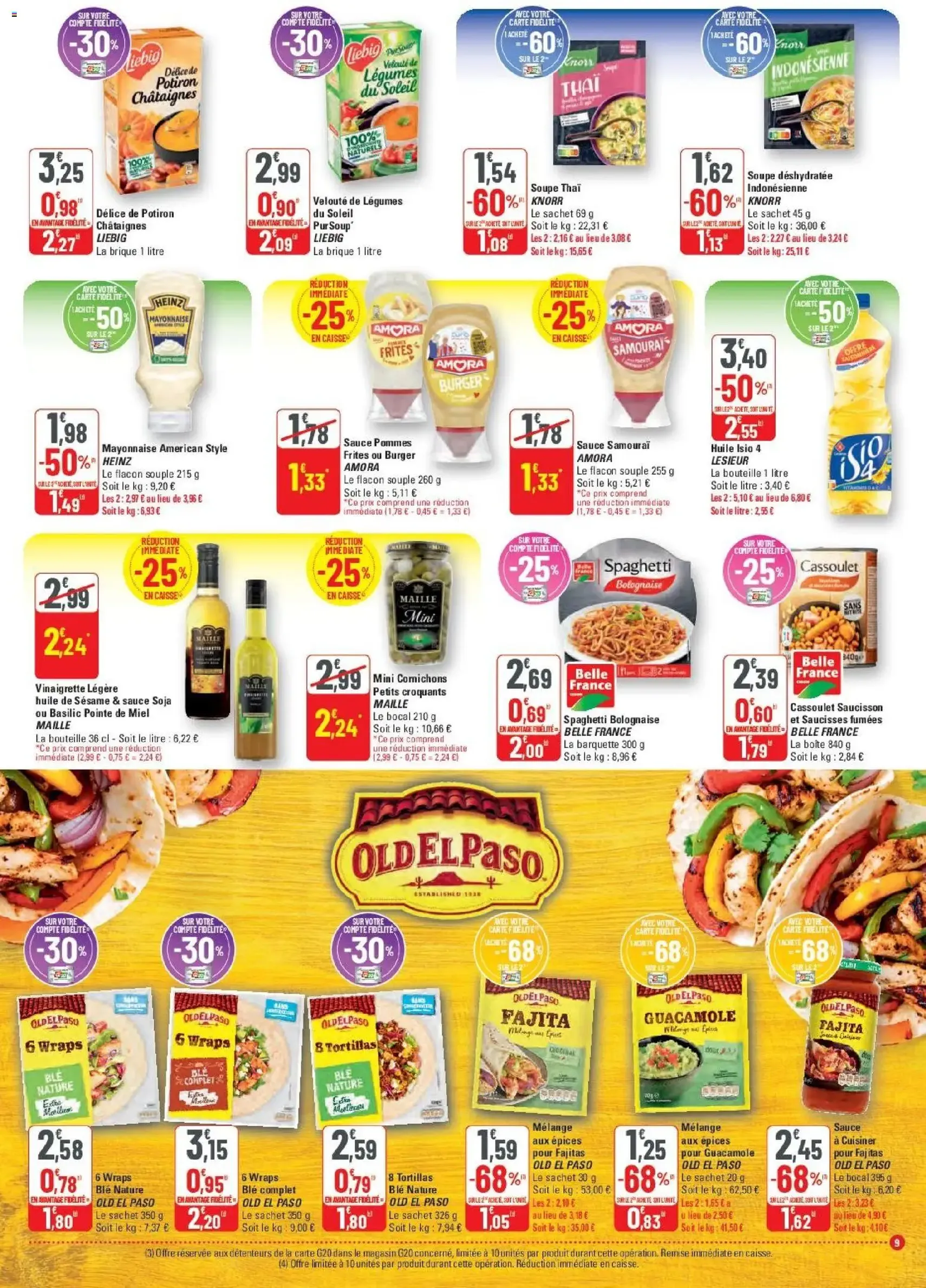 G20 Supermarchés catalogue - brochure valable à partir du 05/11/2025, page 9 sur 20