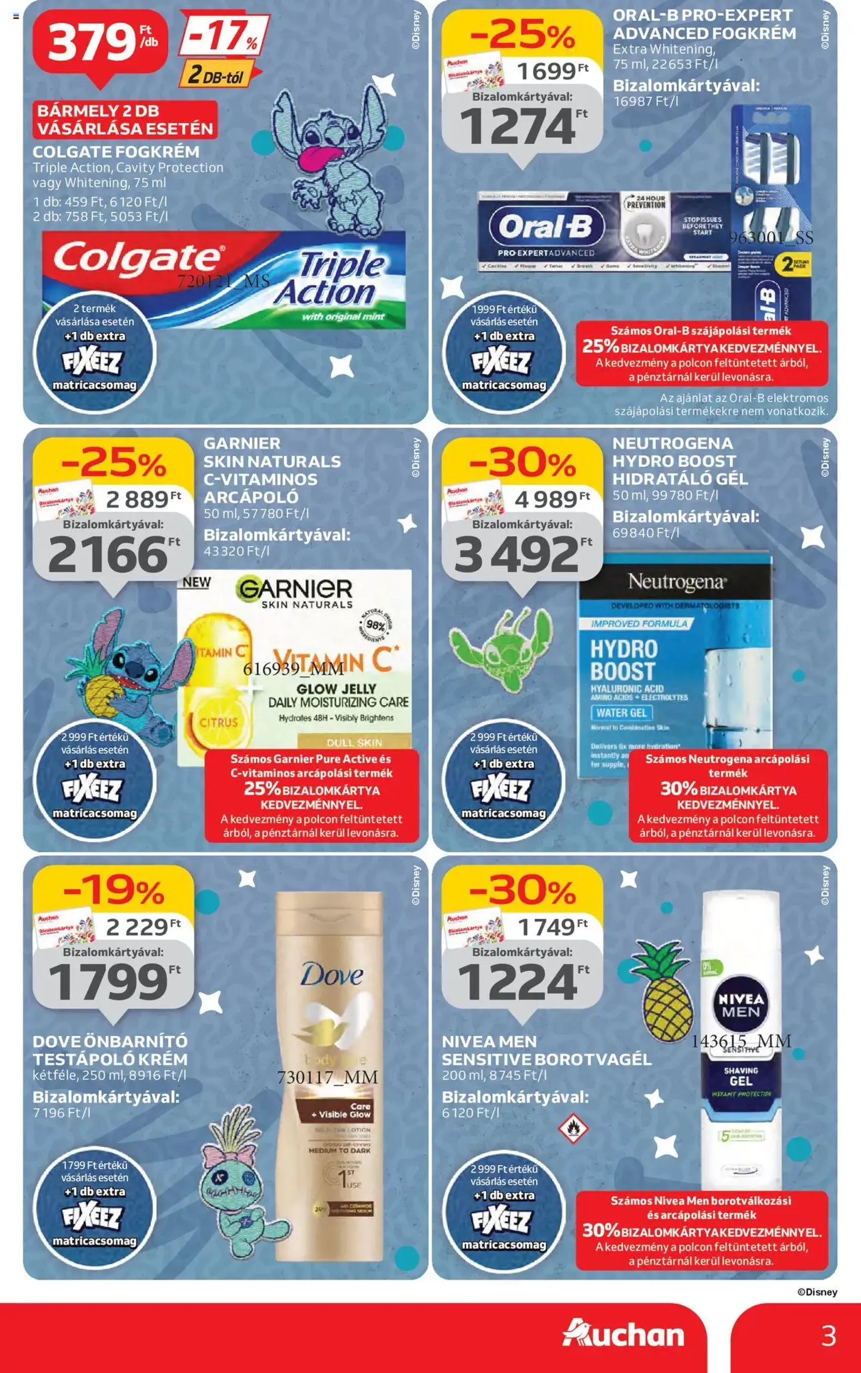 Auchan Akciós újság - 2025.07.24. érvényes szórólap 3 oldal 60 oldalból