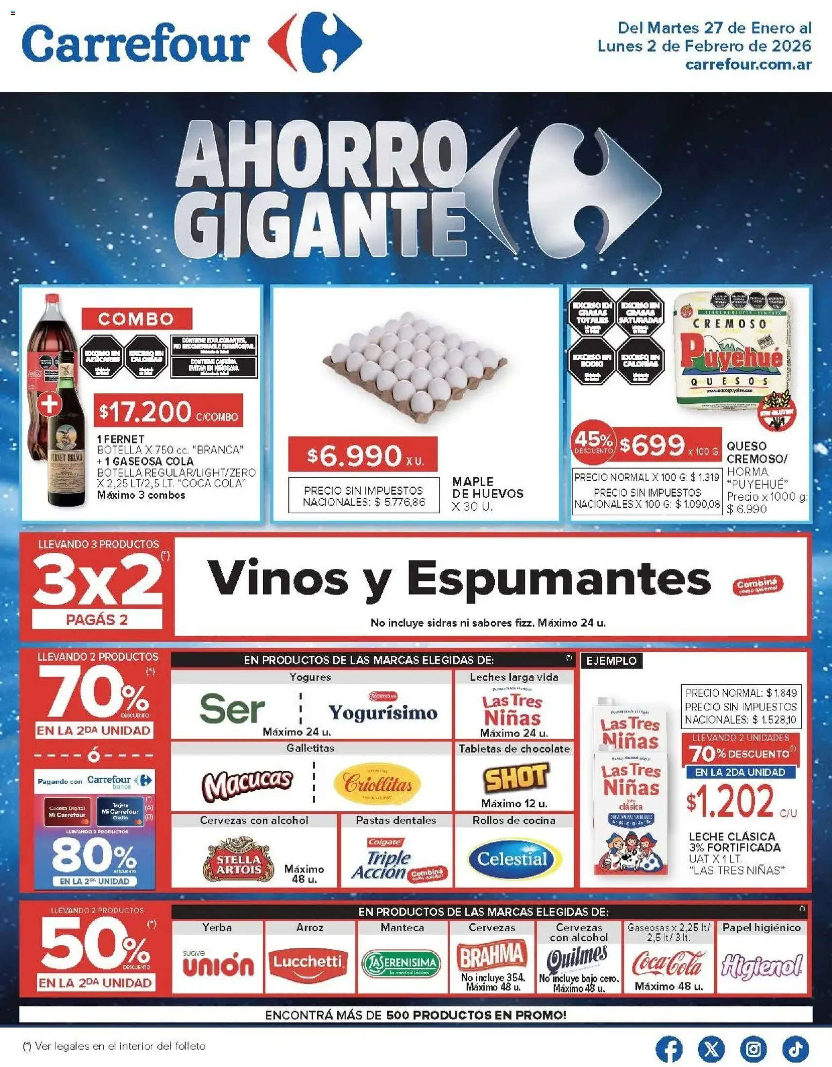 Carrefour ofertas - folleto válido desde 27/01/2026 página 2 de 61