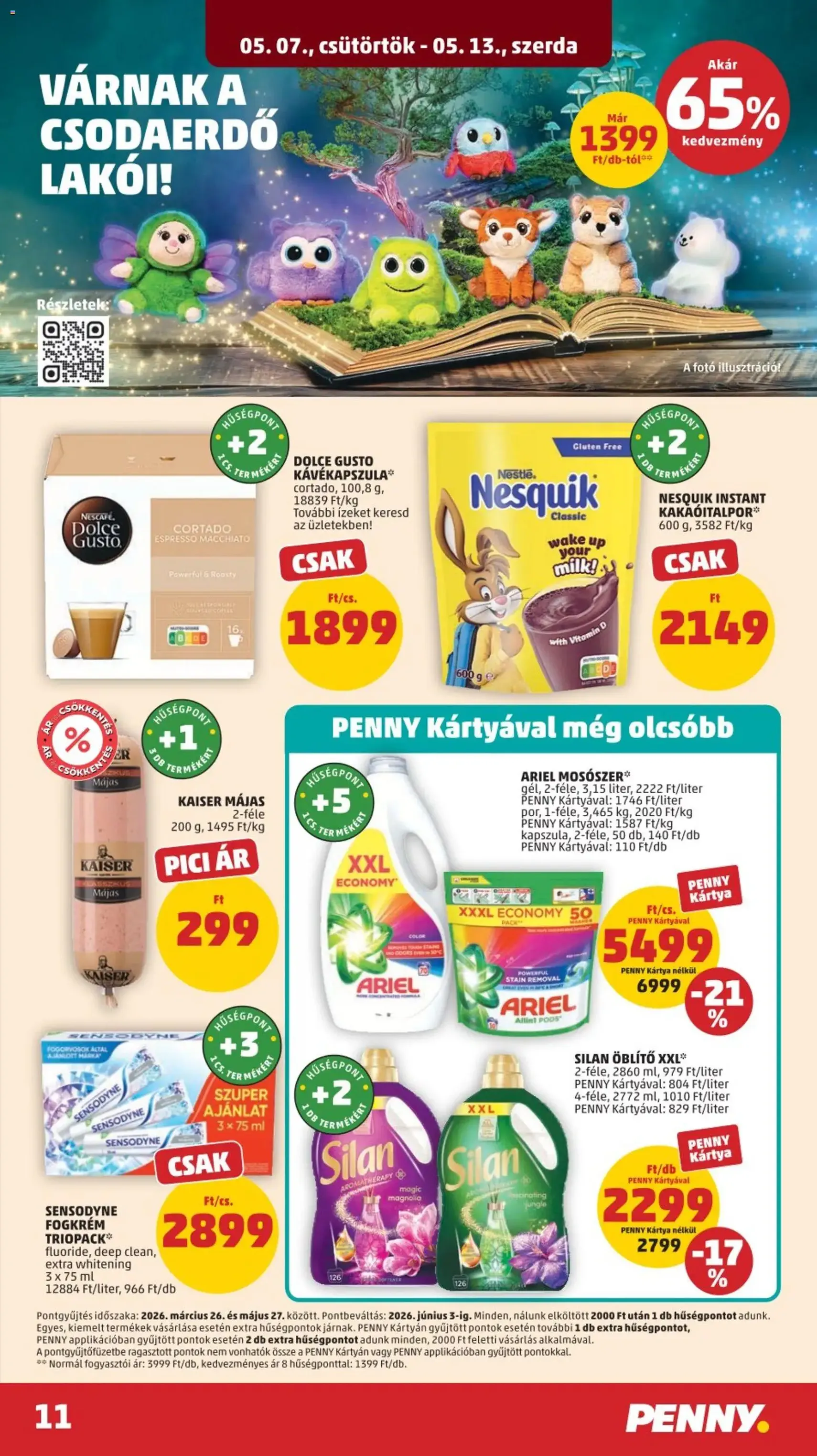 PENNY akciós újság - 2026.05.07. érvényes szórólap 13 oldal 41 oldalból