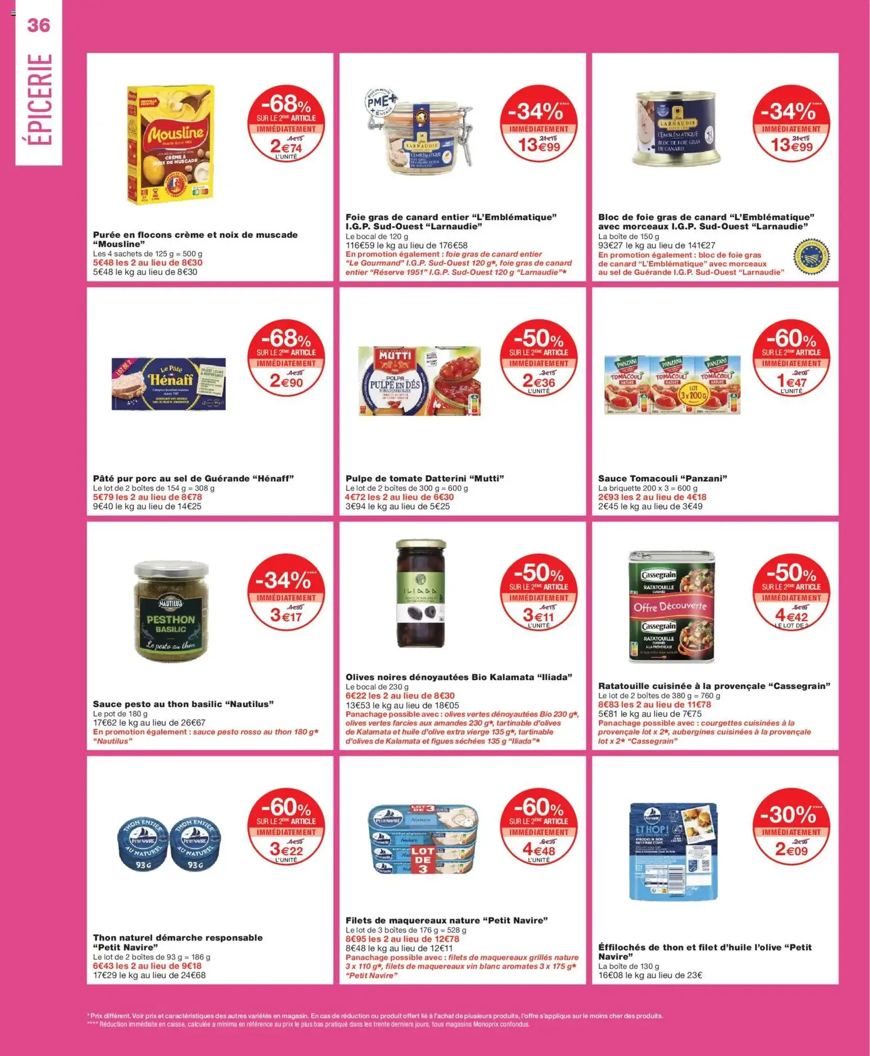 Monoprix catalogue - brochure valable à partir du 04/11/2025, page 36 sur 69