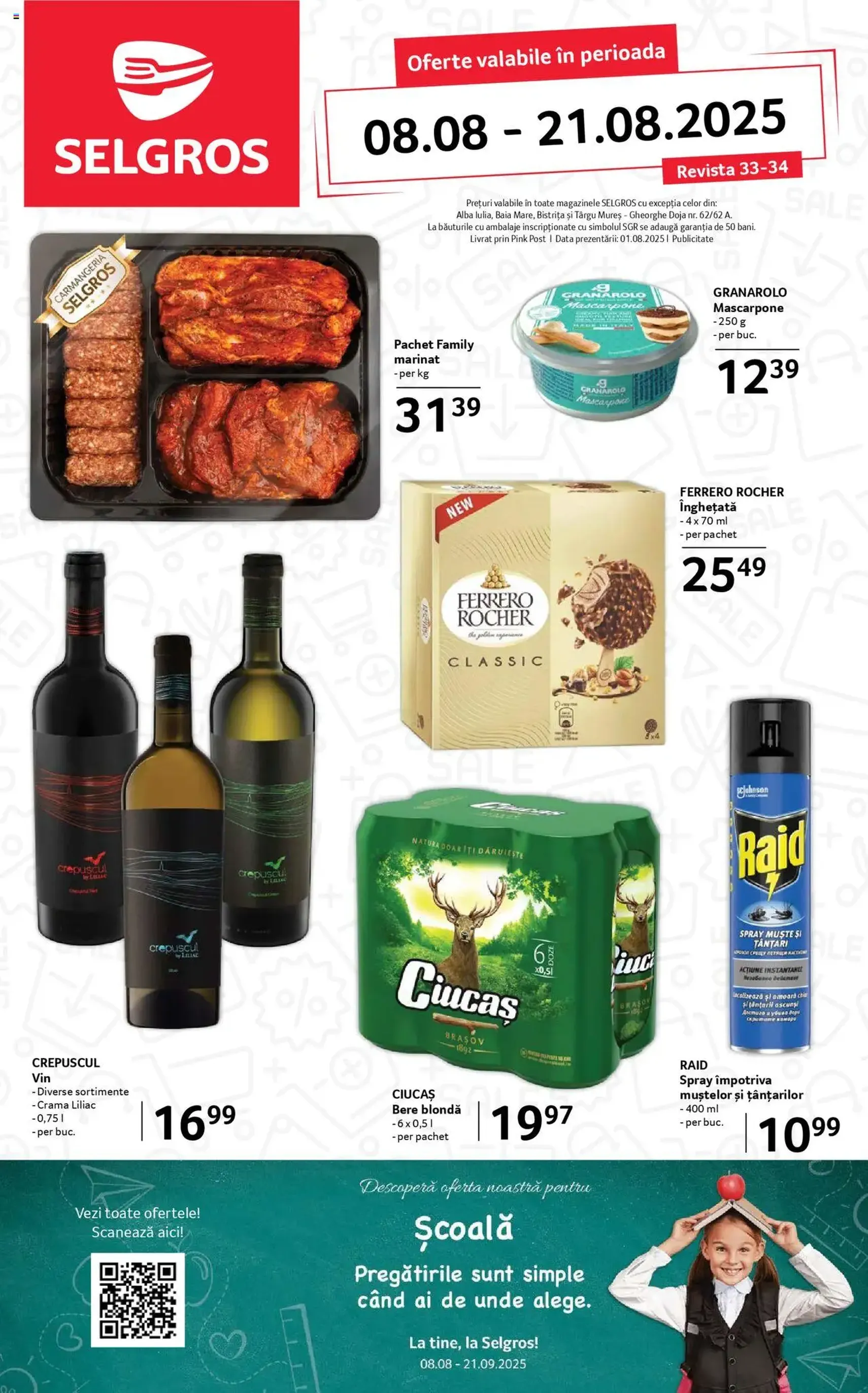 Catalog Selgros - Food - cataloage valabile începând cu 08.08.2025 pagina 1 din 39 Catalog Selgros - Food - cataloage valabile începând cu 08.08.2025 pagina 1 din 39