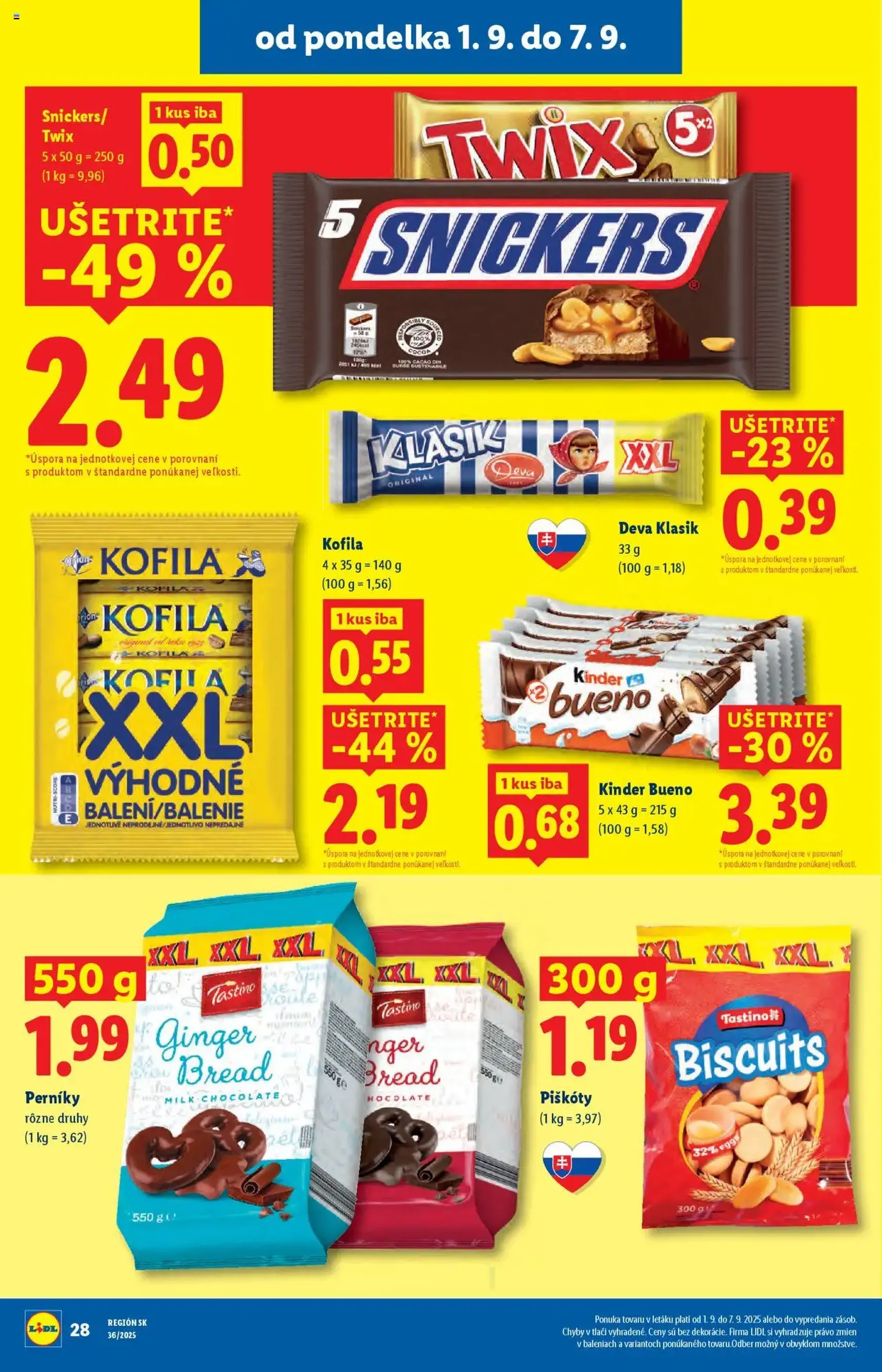 Lidl leták - platný leták od 01.09.2025 strana 30 z 103 Lidl leták - platný leták od 01.09.2025 strana 30 z 103