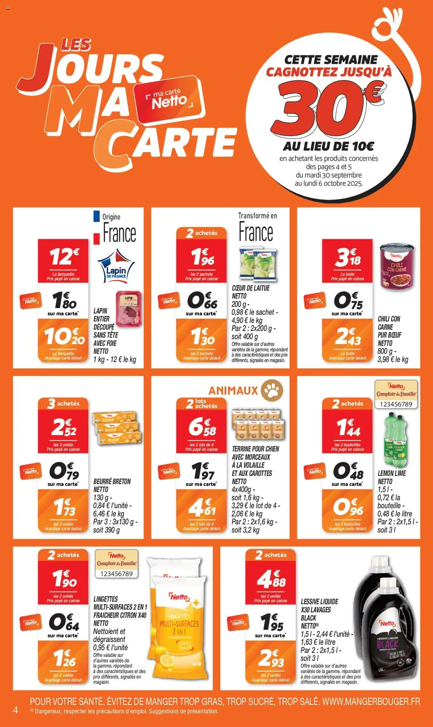 Netto catalogue - brochure valable à partir du 30/10/2025, page 4 sur 16