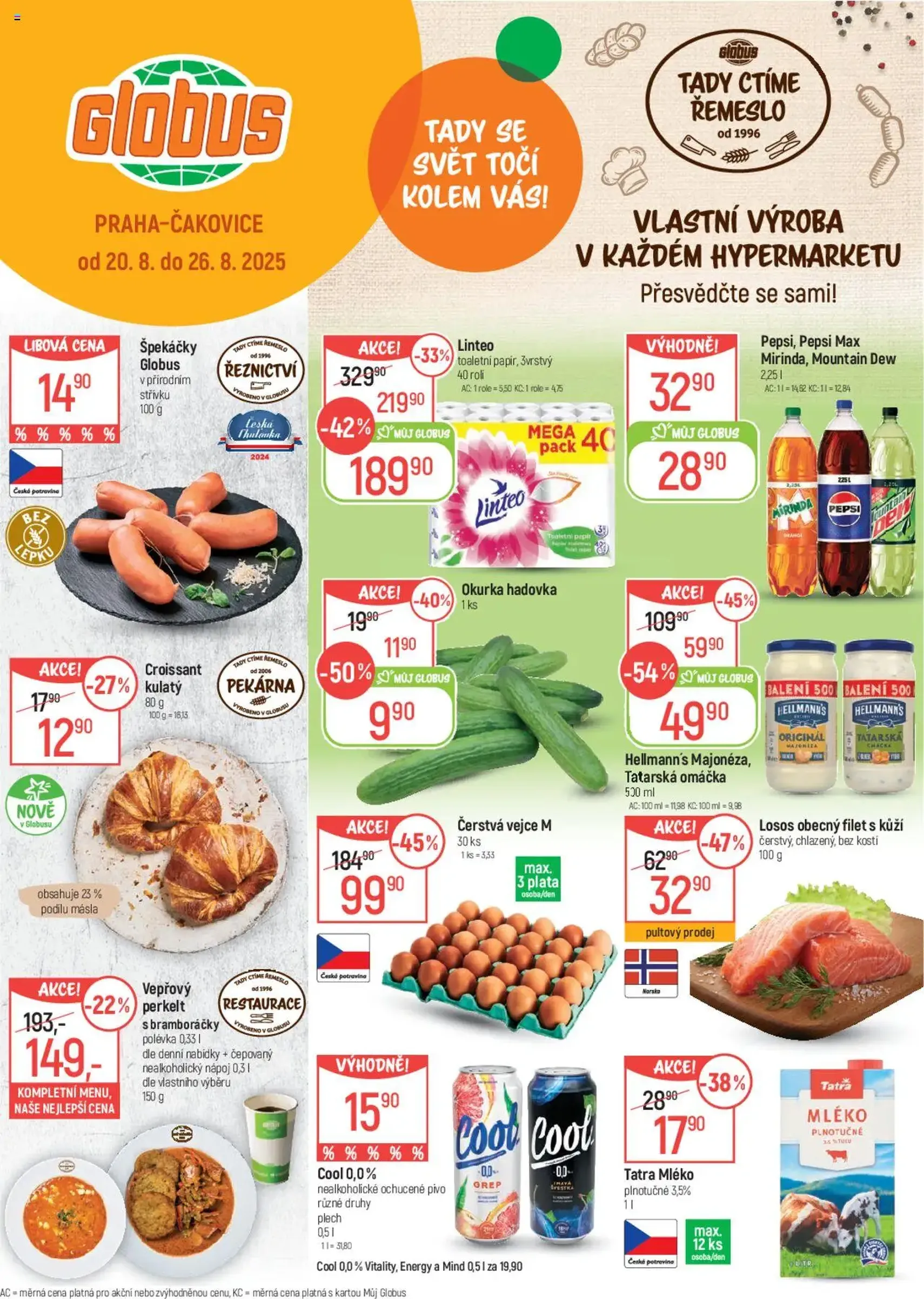 Globus leták - platný leták od 20.08.2025 strana 1 z 42 Globus leták - platný leták od 20.08.2025 strana 1 z 42