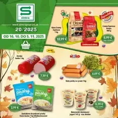 Sintra Leták - náhľad letáku platný od 16.10.2025