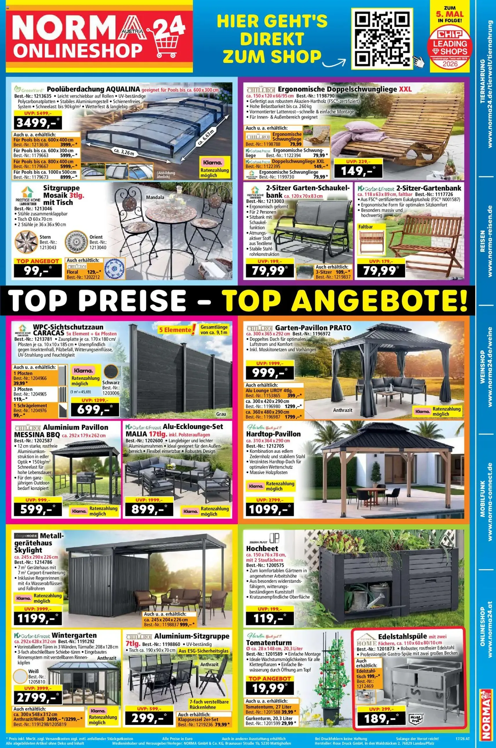 Norma Flugblatt - Gültiger Prospekt ab 20.04.2026, Seite 19 von insgesamt 20