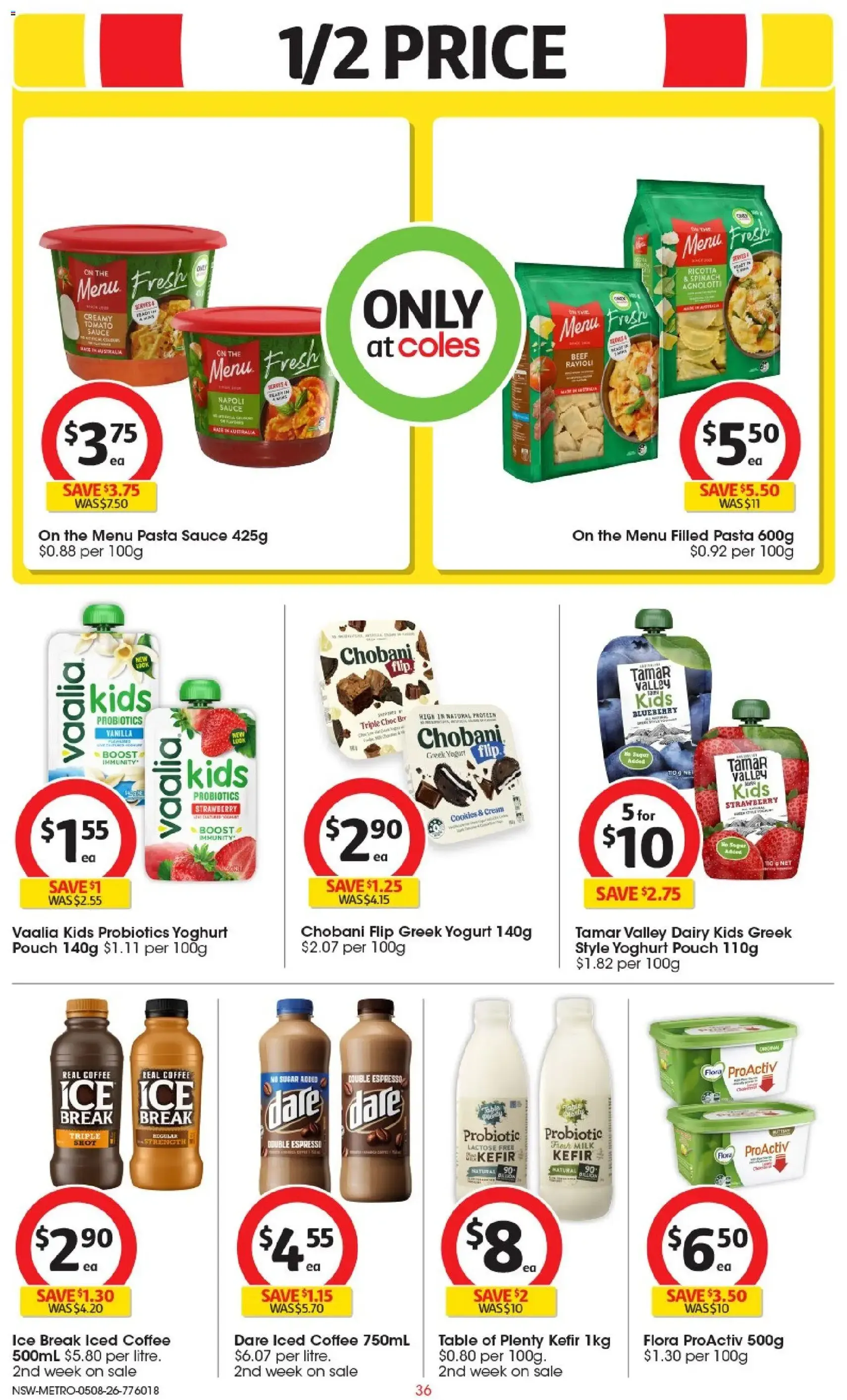 Coles catalogue - valid flyer from 04/08/2026, page 36 of 52