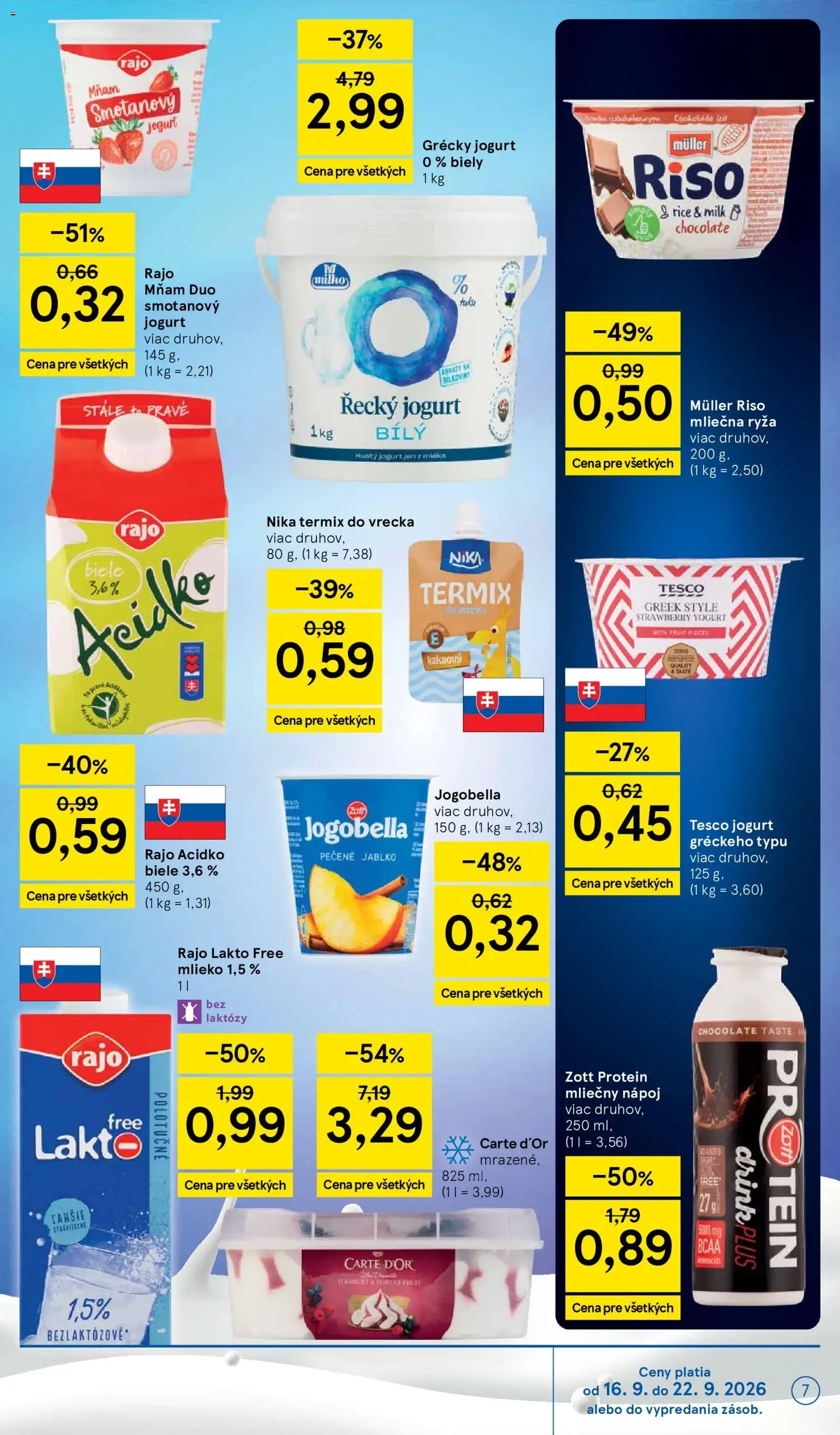 Tesco Hypermarket - leták - platný leták od 16.09.2026 strana 7 z 42