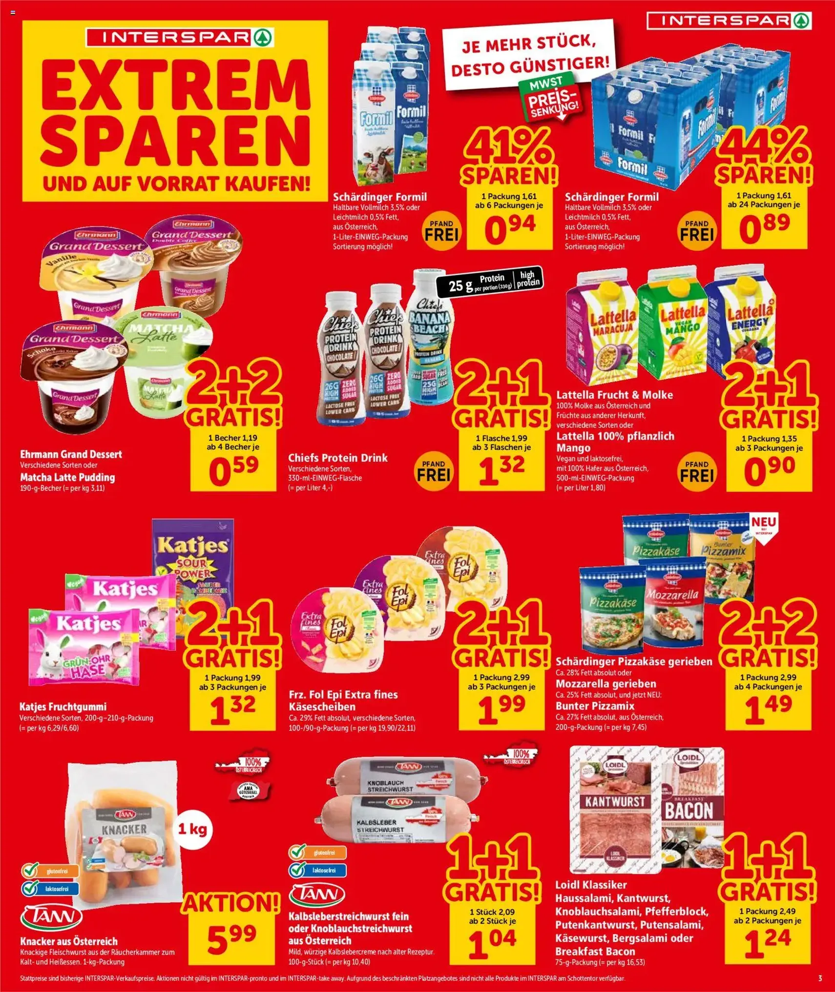 Interspar Flugblatt - Gültiger Prospekt ab 08.10.2026, Seite 3 von insgesamt 24